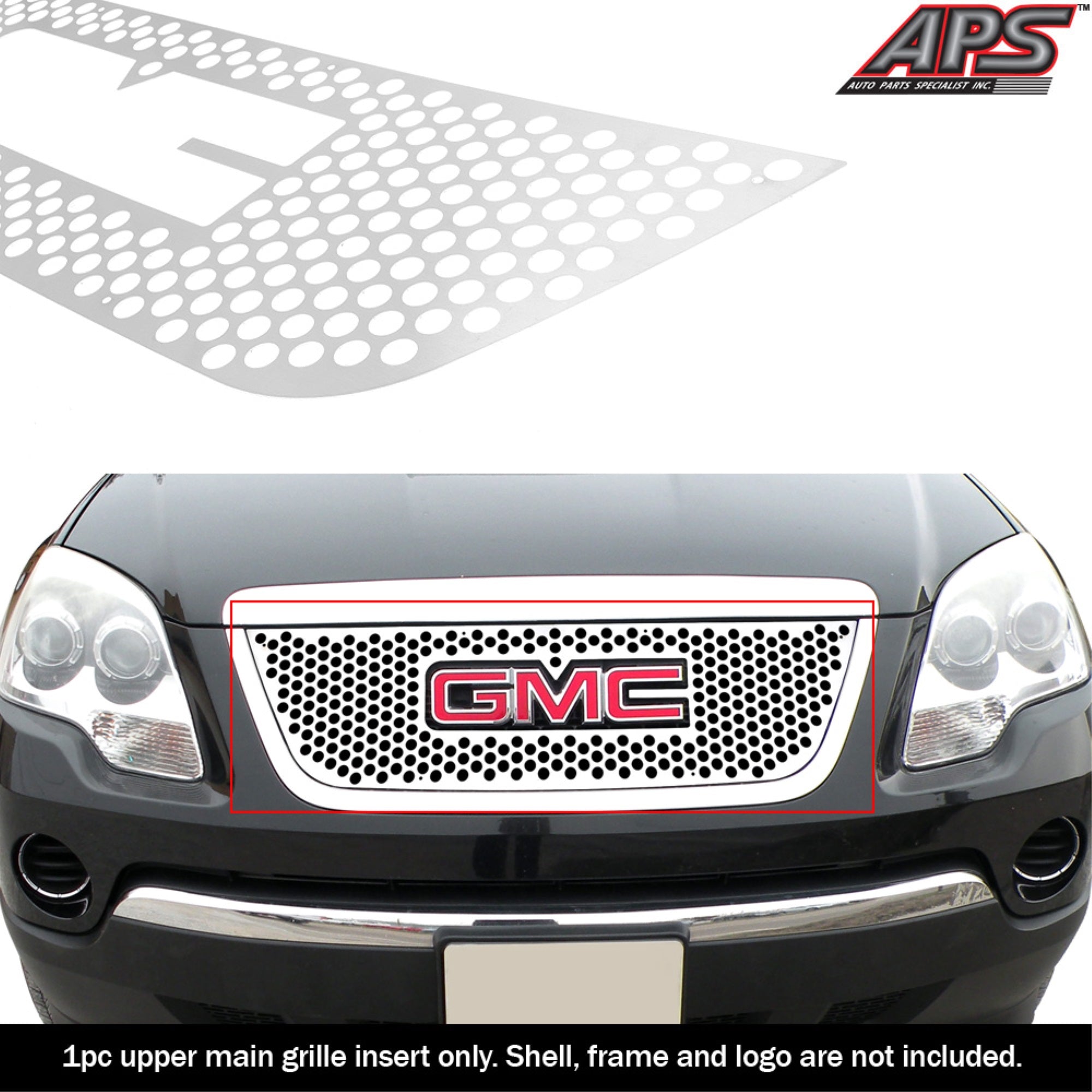 2007-2012 GMC Acadia LASER CUT Sheet Grille