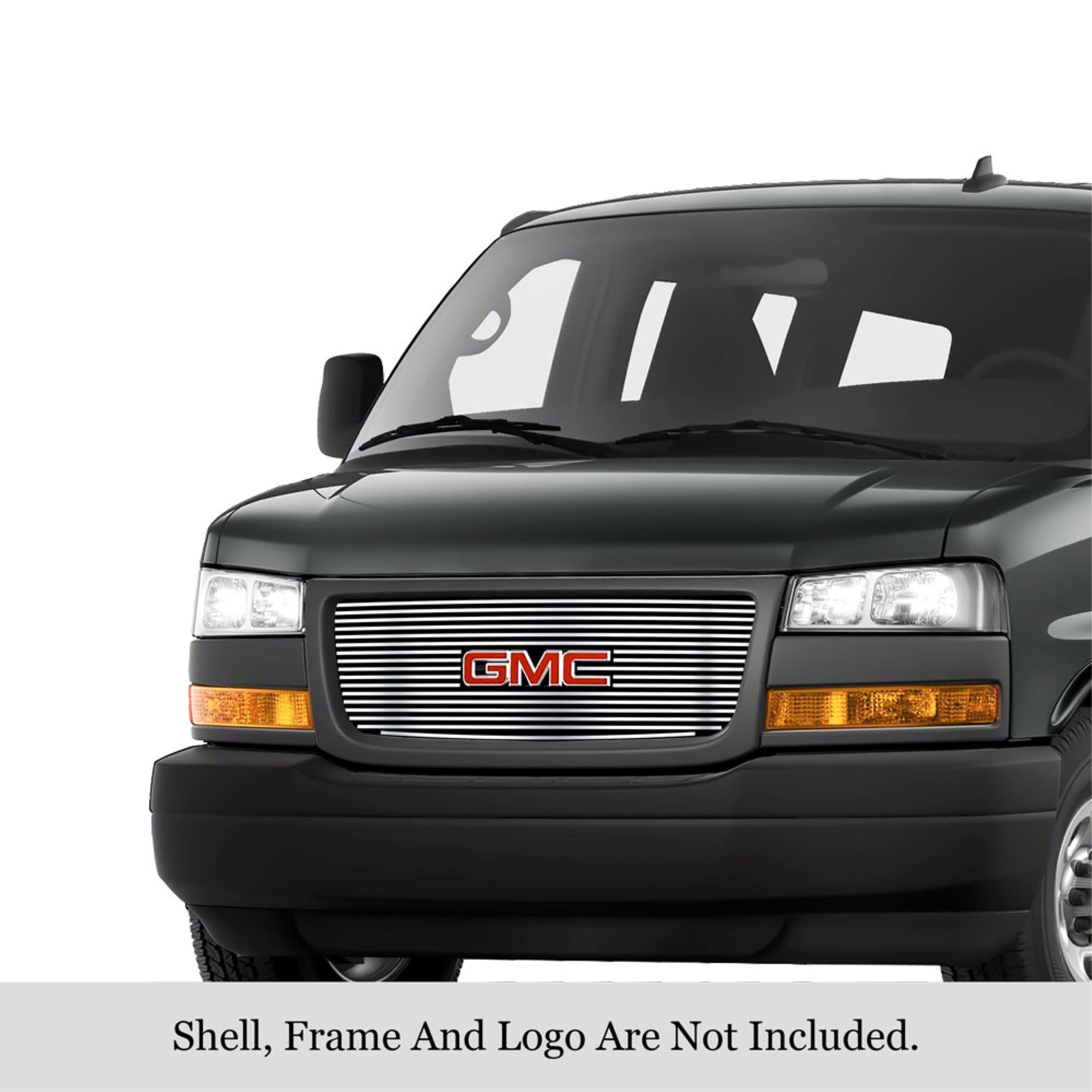 2003-2022 Gmc Savana 304 Stainless Steel Polished Finish Horizontal Billet Stainless Steel Billet Grille