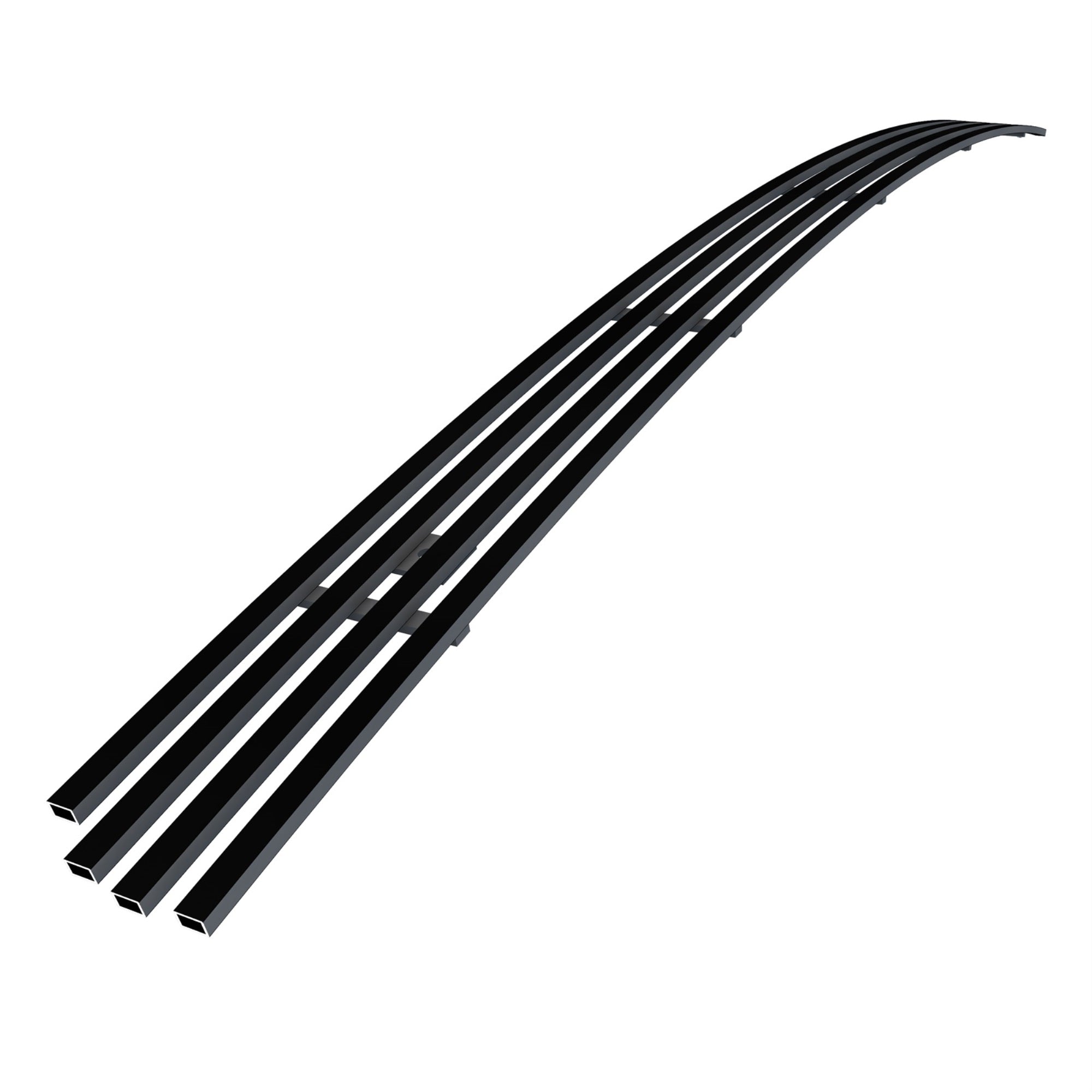 2015-2020 GMC Canyon 8X6 HORIZONTAL BILLET Black Stainless Steel Billet Grille