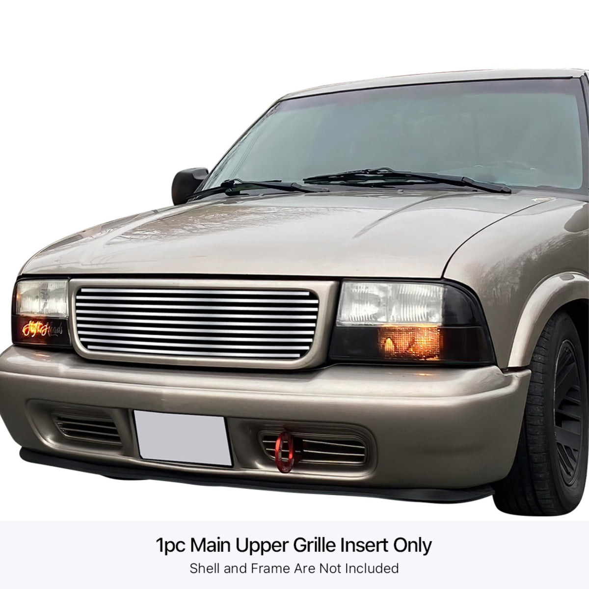 Stainless Steel Main Upper Stainless Steel Billet Grille 1998-2003 Gmc Jimmy /1998-2003 Gmc Sonoma