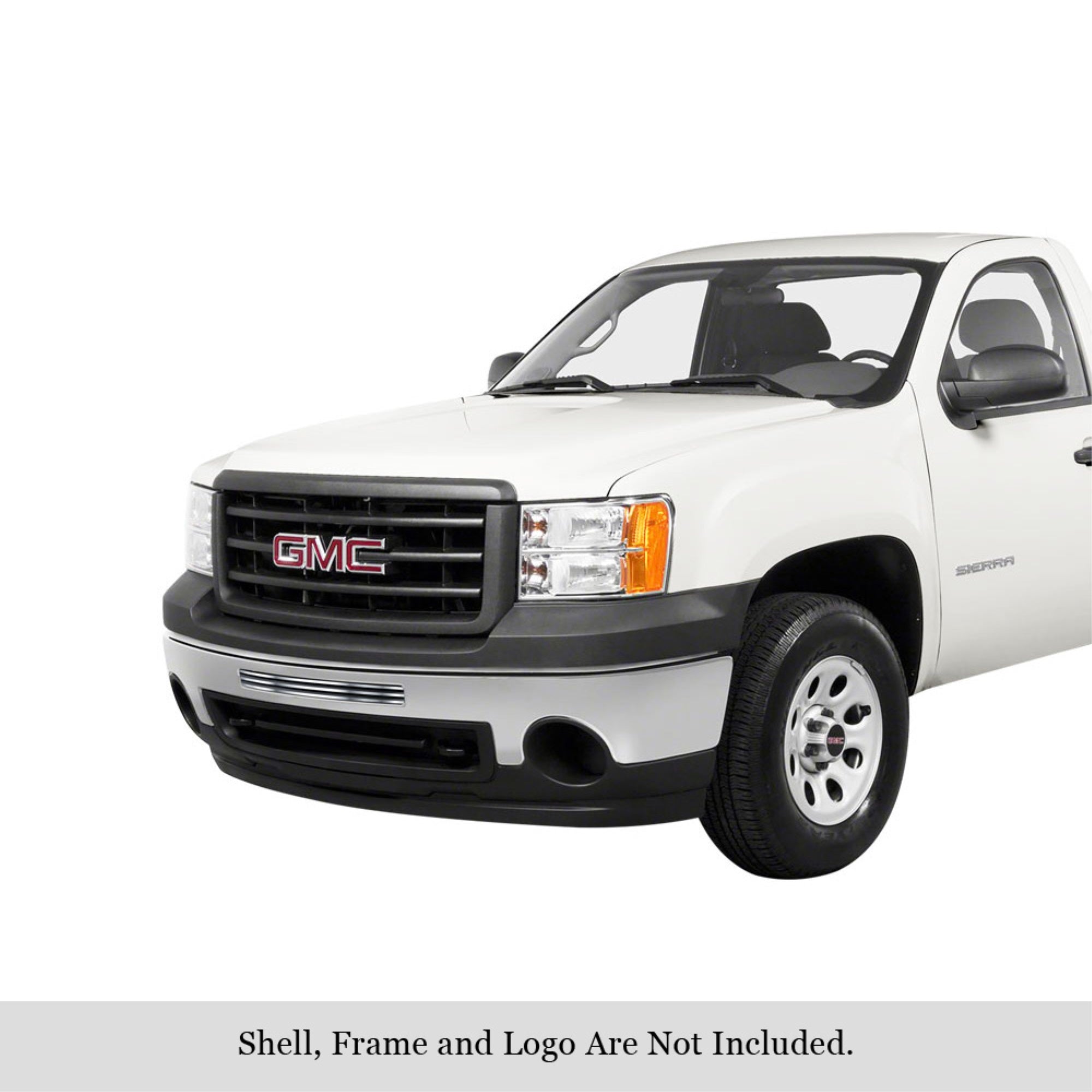Stainless Steel Top Bumper Stainless Steel Billet Grille 2007-2013 GMC Sierra 1500 /2007-2010 GMC Sierra 2500 HD /2007-2010 GMC Sierra 3500 HD /2007-2013 GMC Sierra Denali 1500