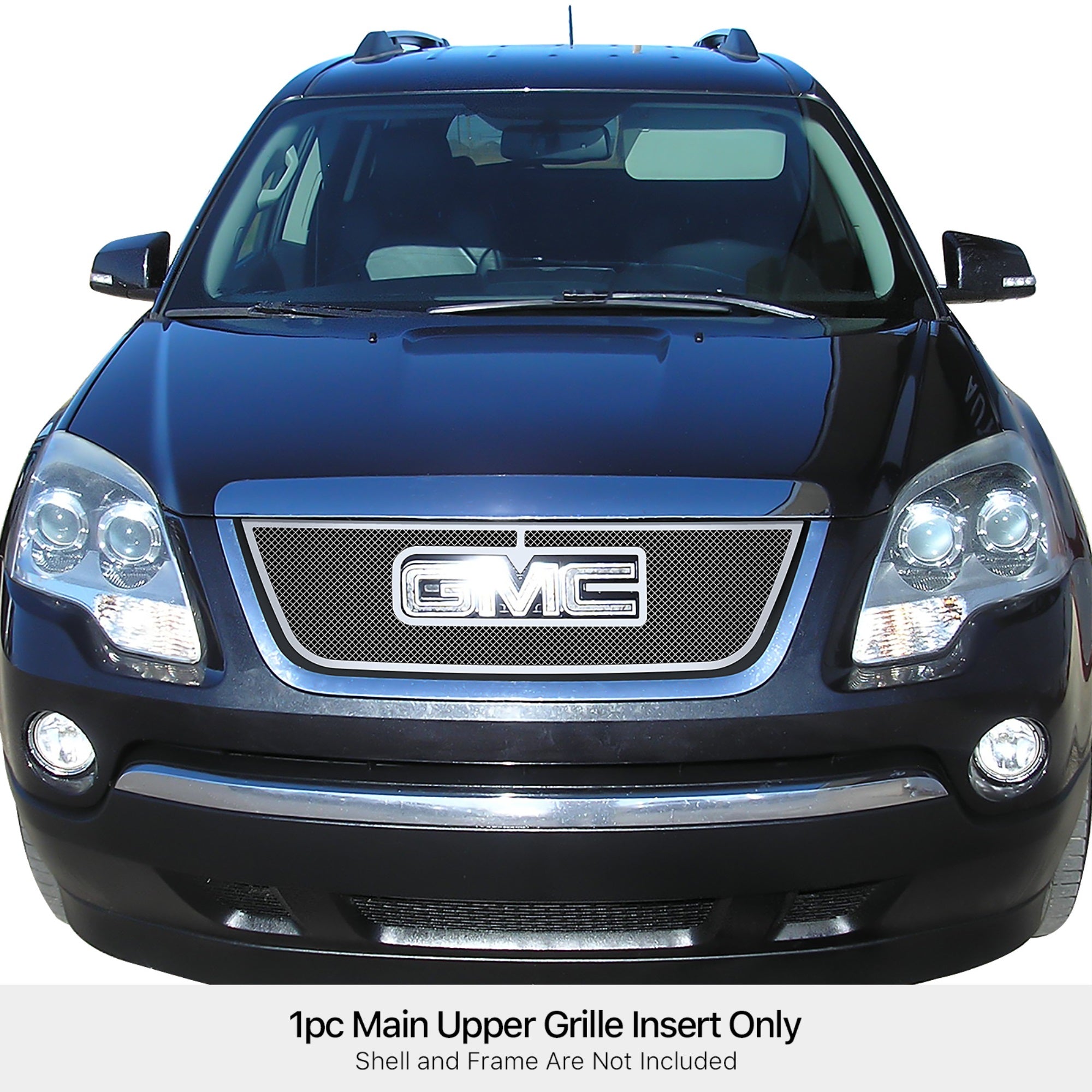 Stainless Steel Main Upper Mesh Grille 2007-2012 GMC Acadia