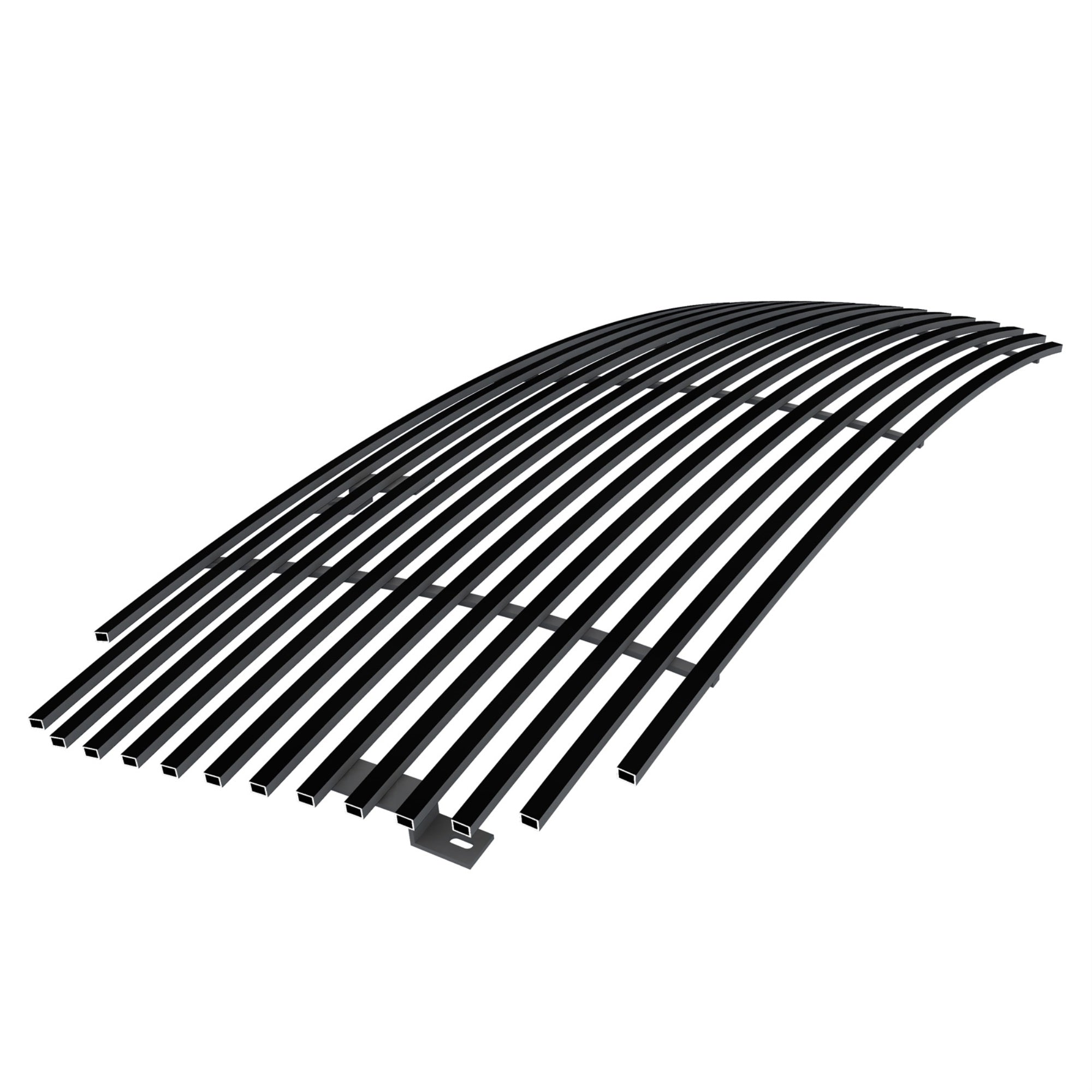 1998-2000 Gmc Yukon Denali 8X6 Horizontal Billet Black Stainless Steel Billet Grille