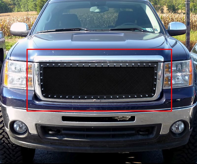 2007-2013 GMC Sierra 1500 New Body/2007-2010 GMC Sierra Denali New Body Main Upper Rivet Grille
