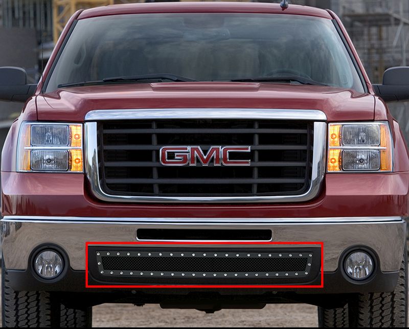 2007-2013 GMC Sierra 1500 /2007-2010 GMC Sierra Denali /2007-2010 GMC Sierra 2500 HD /2007-2010 GMC Sierra 3500 HD Lower Bumper Rivet Grille