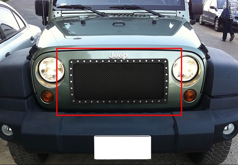 2007-2017 Jeep Wrangler Main Upper Rivet Grille