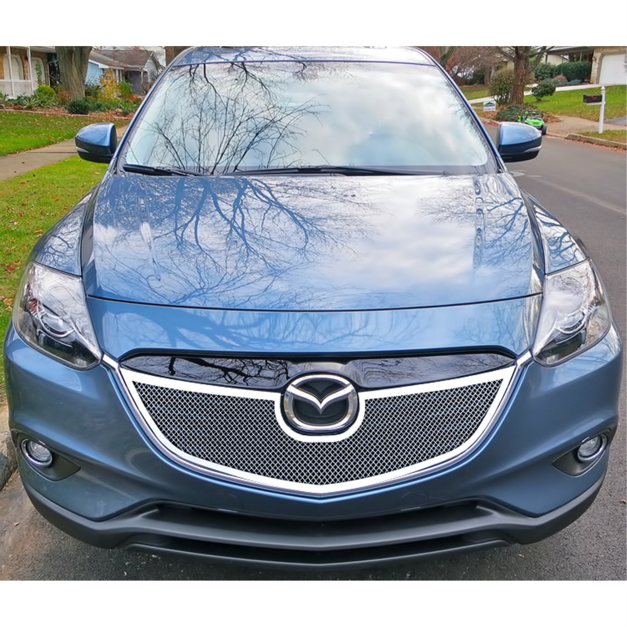 2013-2015 Mazda Cx-9 Stainless Steel Polished Finish 1.8 Mm Wire Mesh Mesh Grille