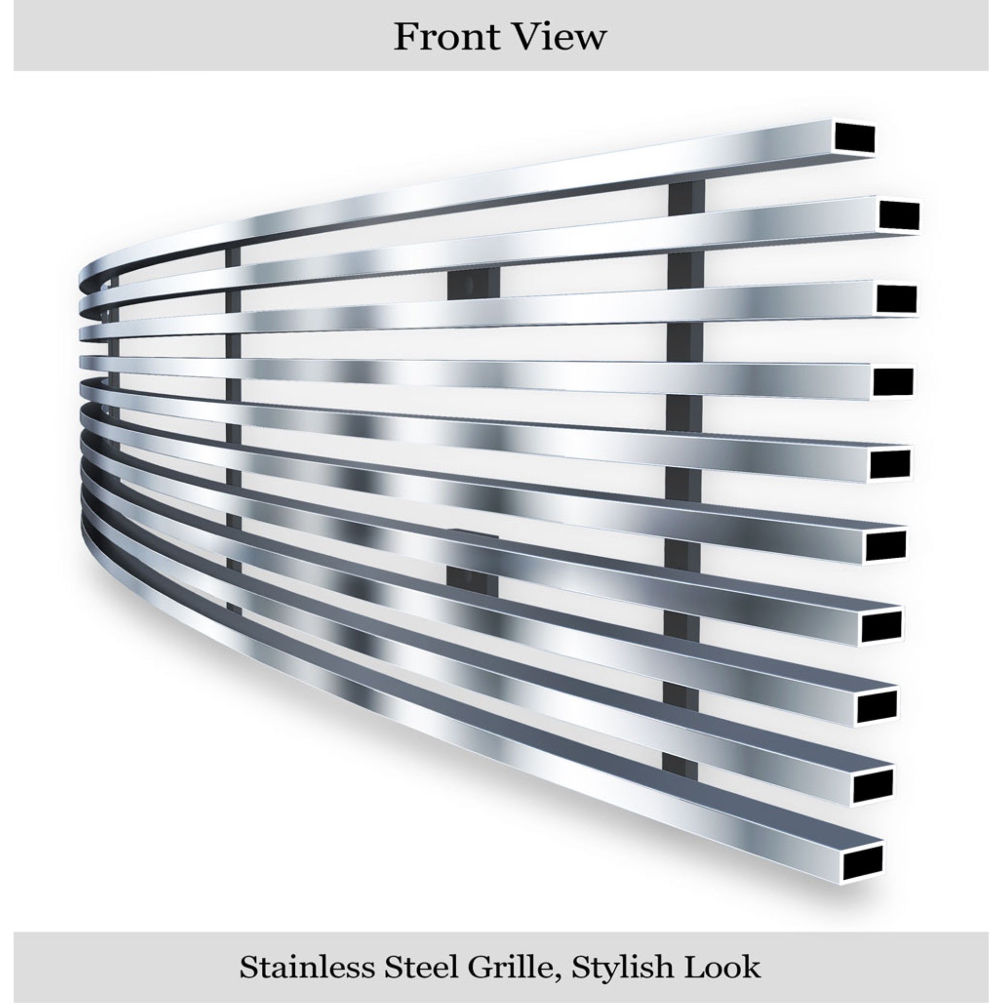 2005-2006 Nissan Altima SER HORIZONTAL BILLET Stainless Steel Billet Grille