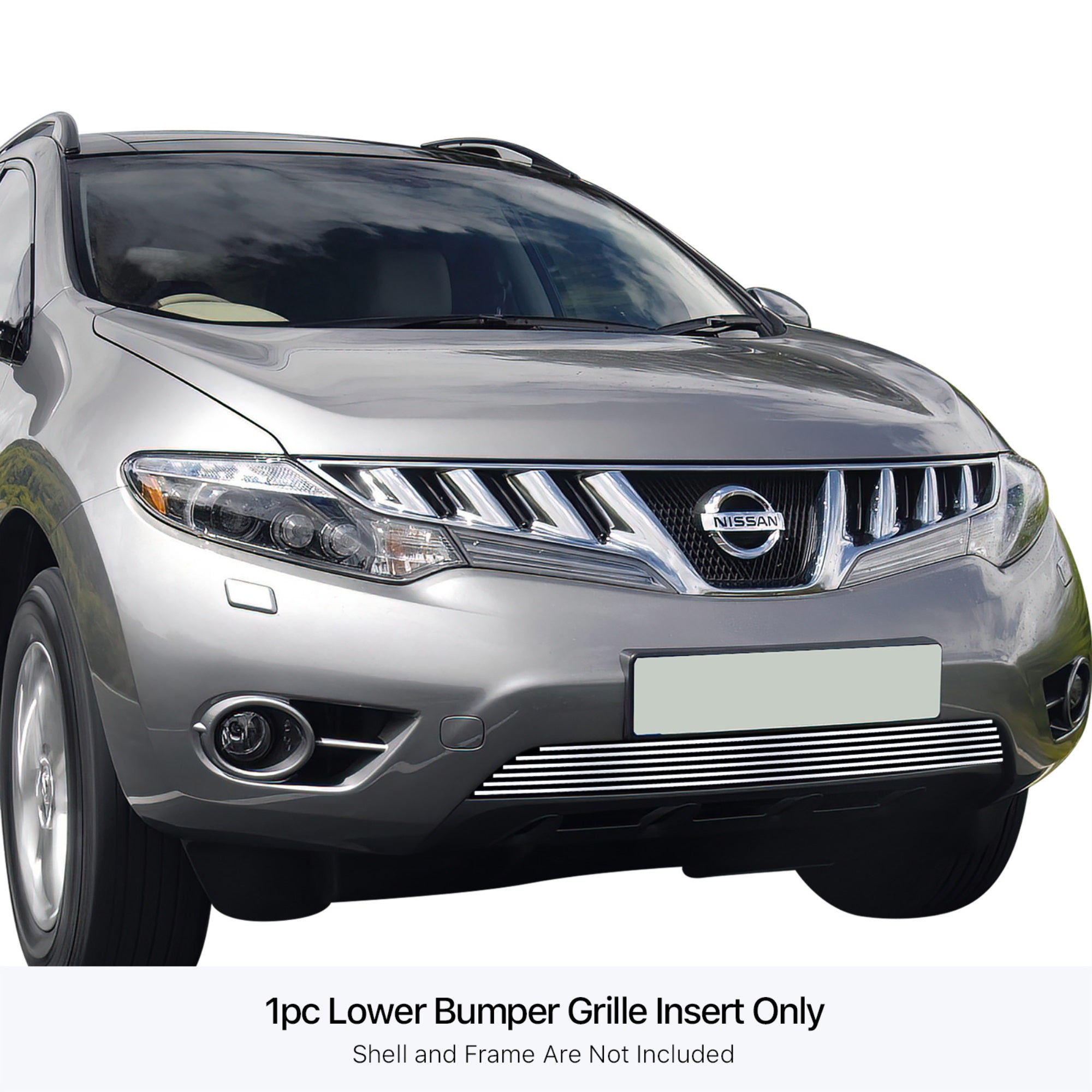 Stainless Steel Lower Bumper Stainless Steel Billet Grille 2009-2010  Murano