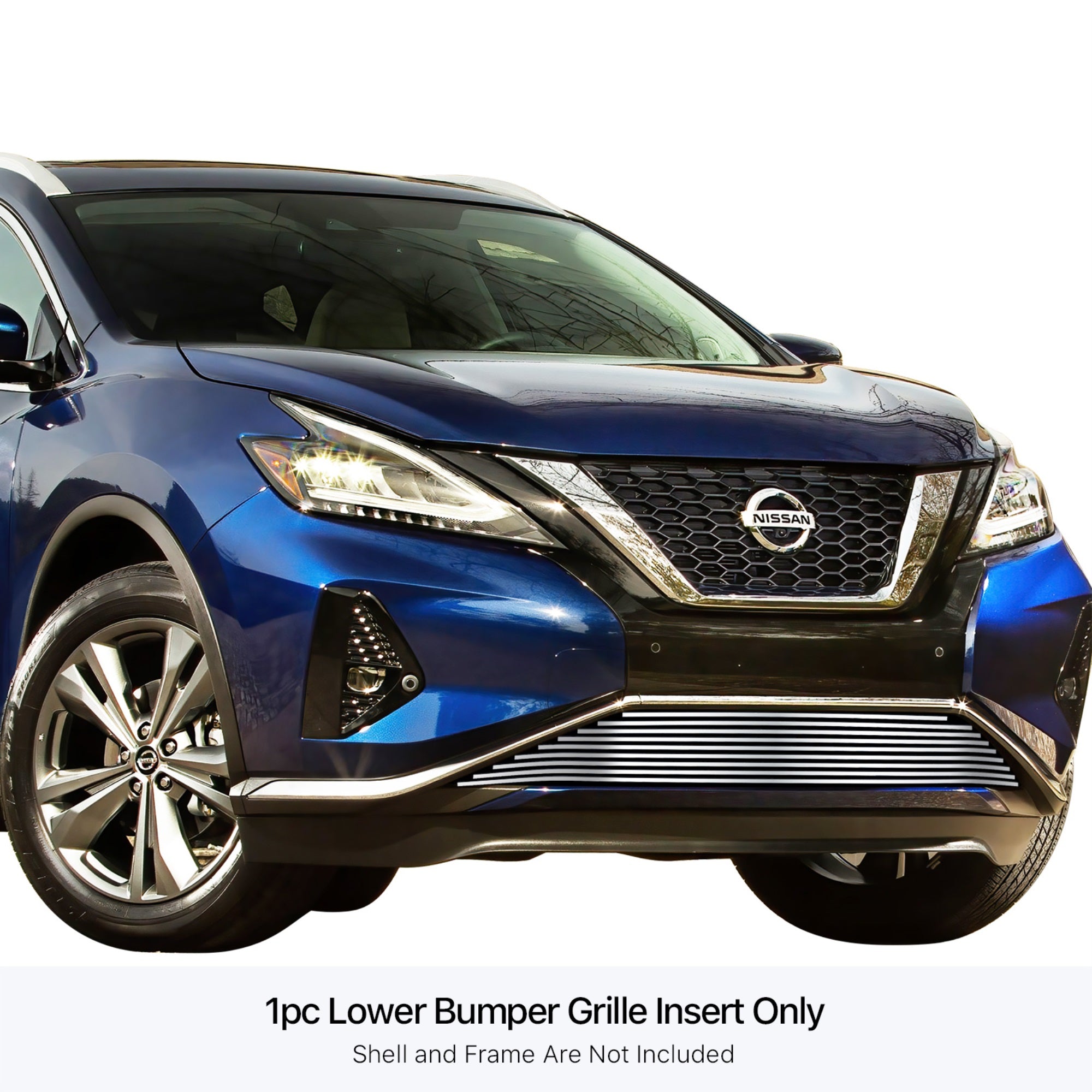 Stainless Steel Lower Bumper Stainless Steel Billet Grille 2019-2024  Murano