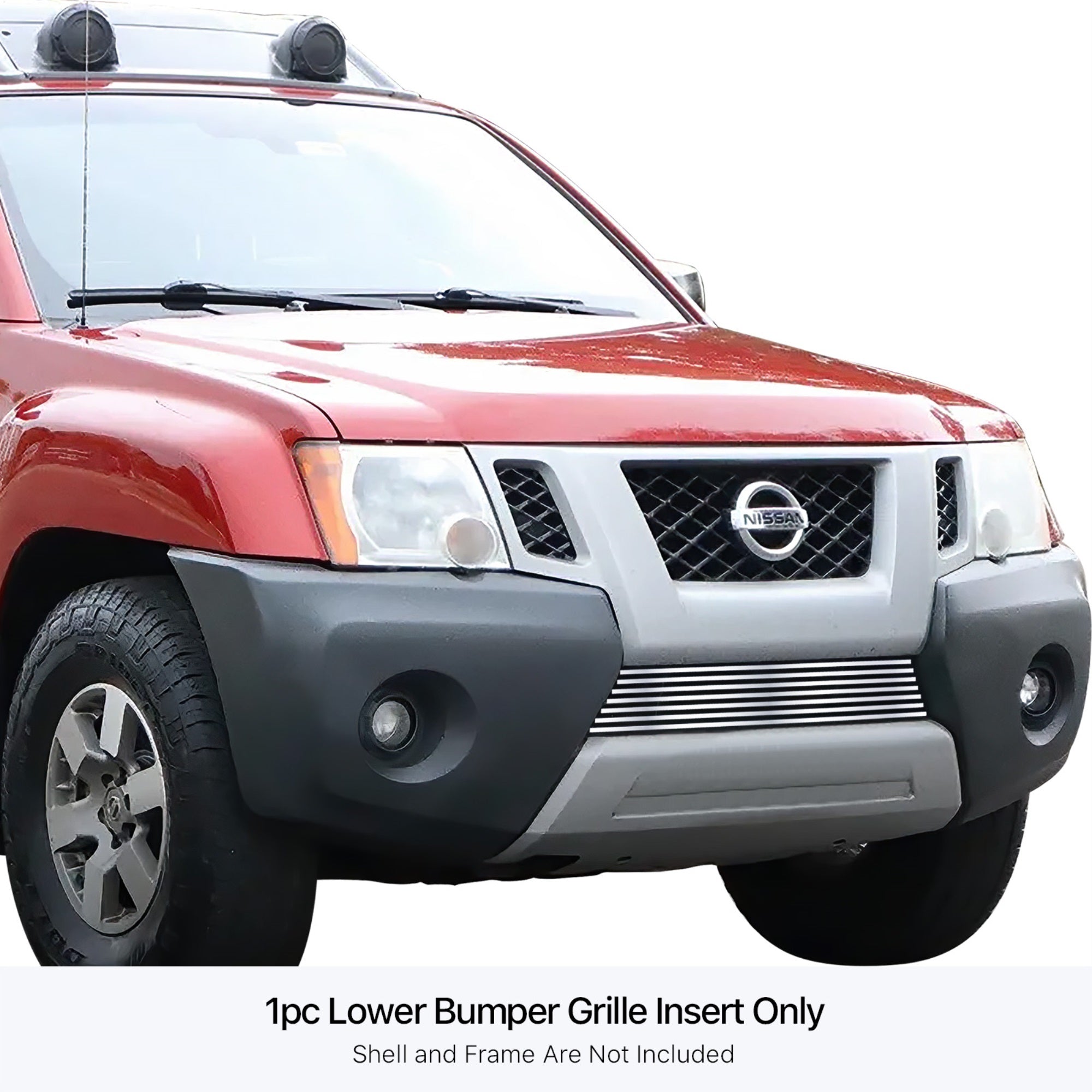 Stainless Steel Lower Bumper Stainless Steel Billet Grille 2009-2012  Xterra