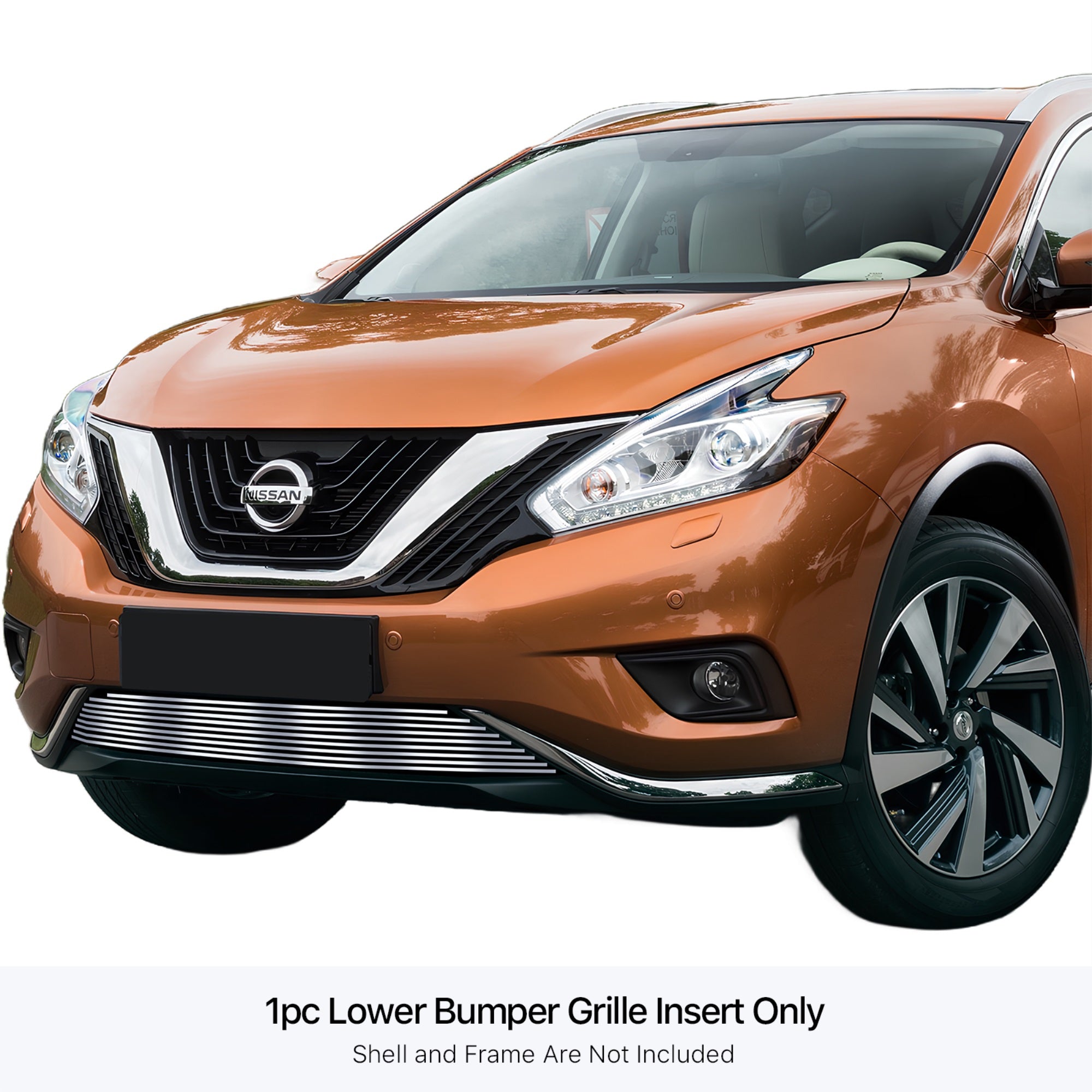 Stainless Steel Lower Bumper Stainless Steel Billet Grille 2015-2018  Murano