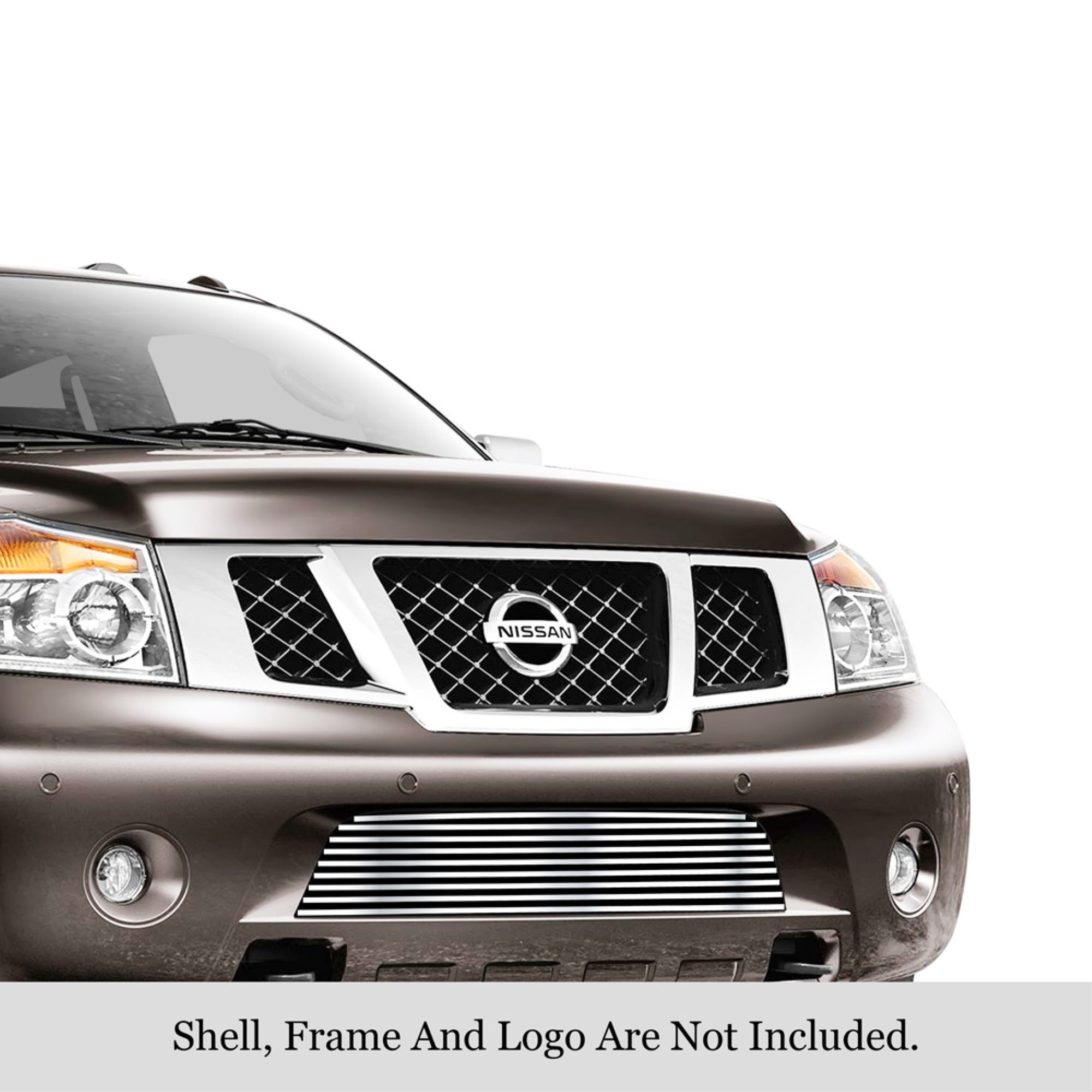 Stainless Steel Lower Bumper Stainless Steel Billet Grille 2008-2015  Armada