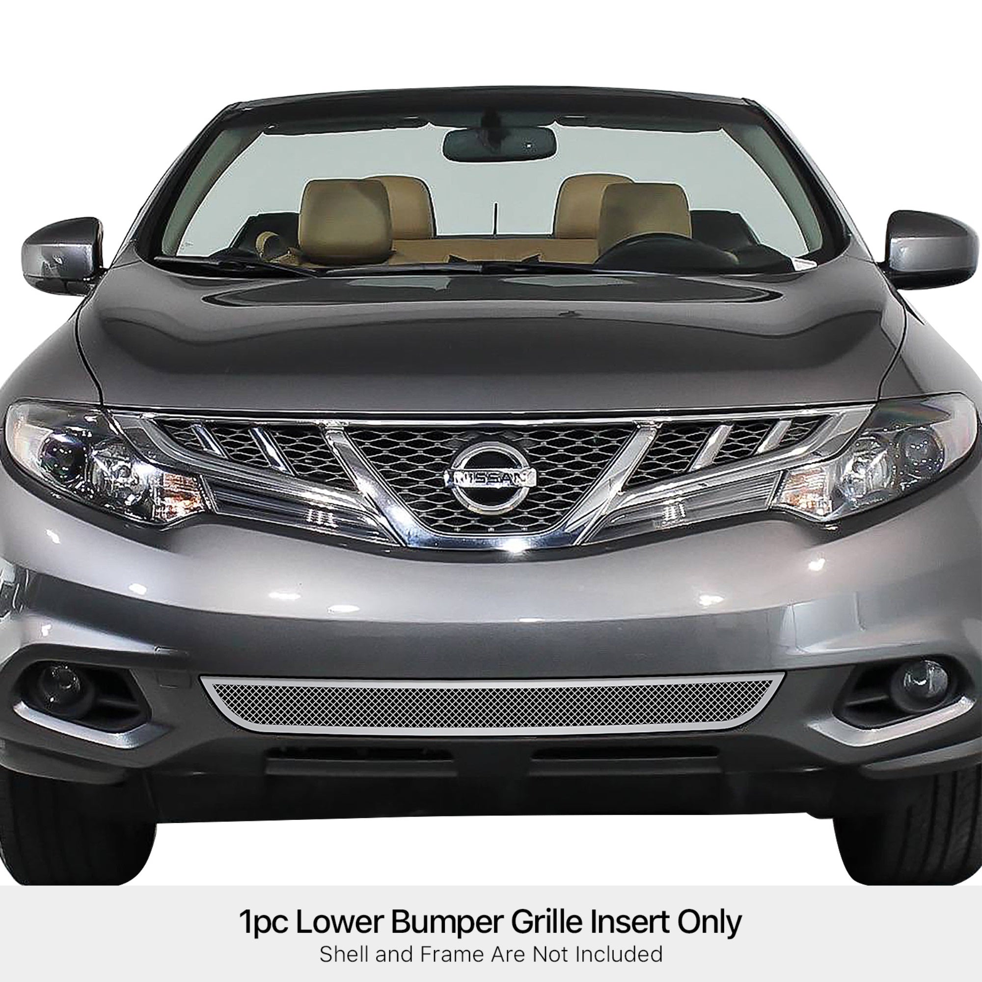 Stainless Steel Lower Bumper Mesh Grille 2011-2014  Murano