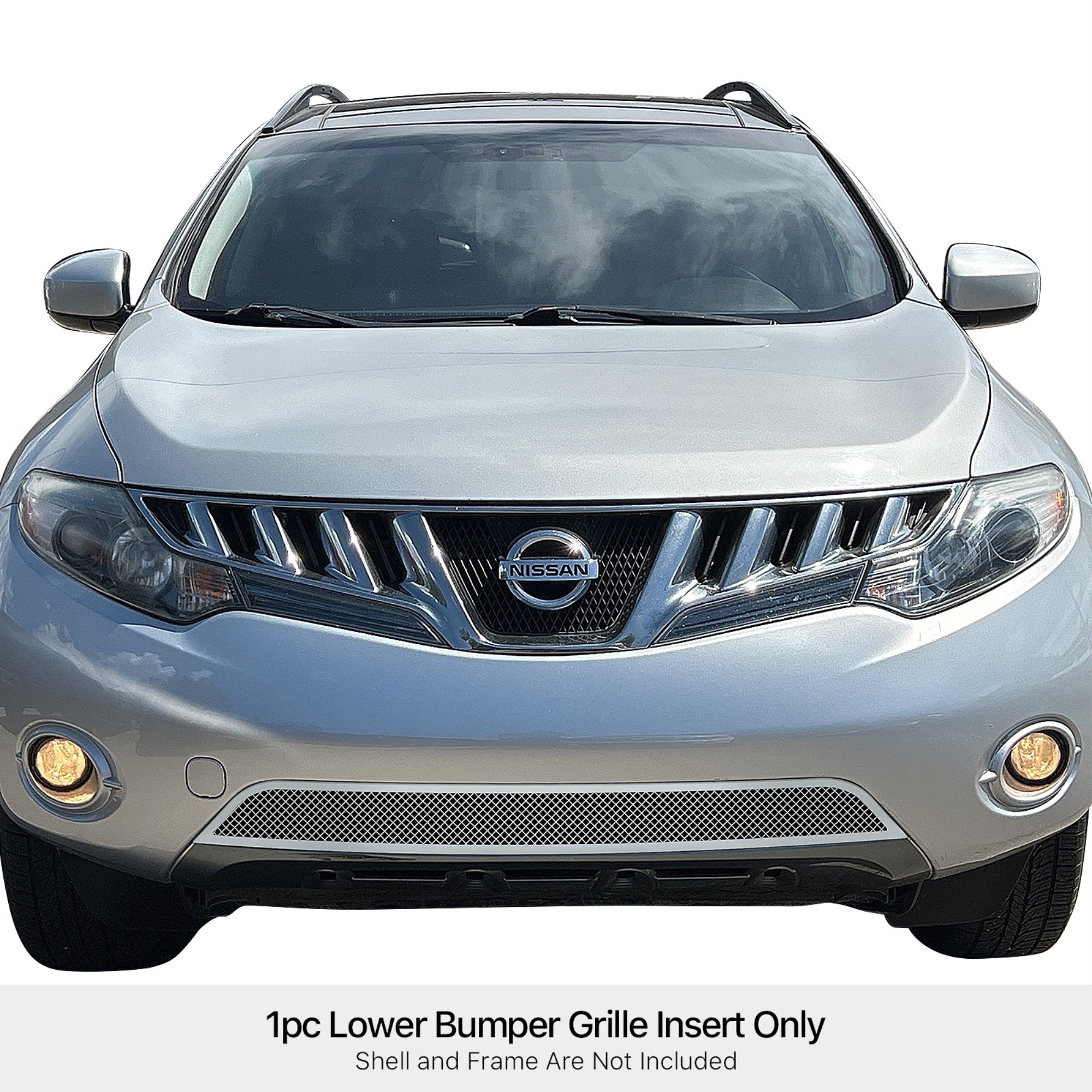 Stainless Steel Lower Bumper Mesh Grille 2009-2010  Murano