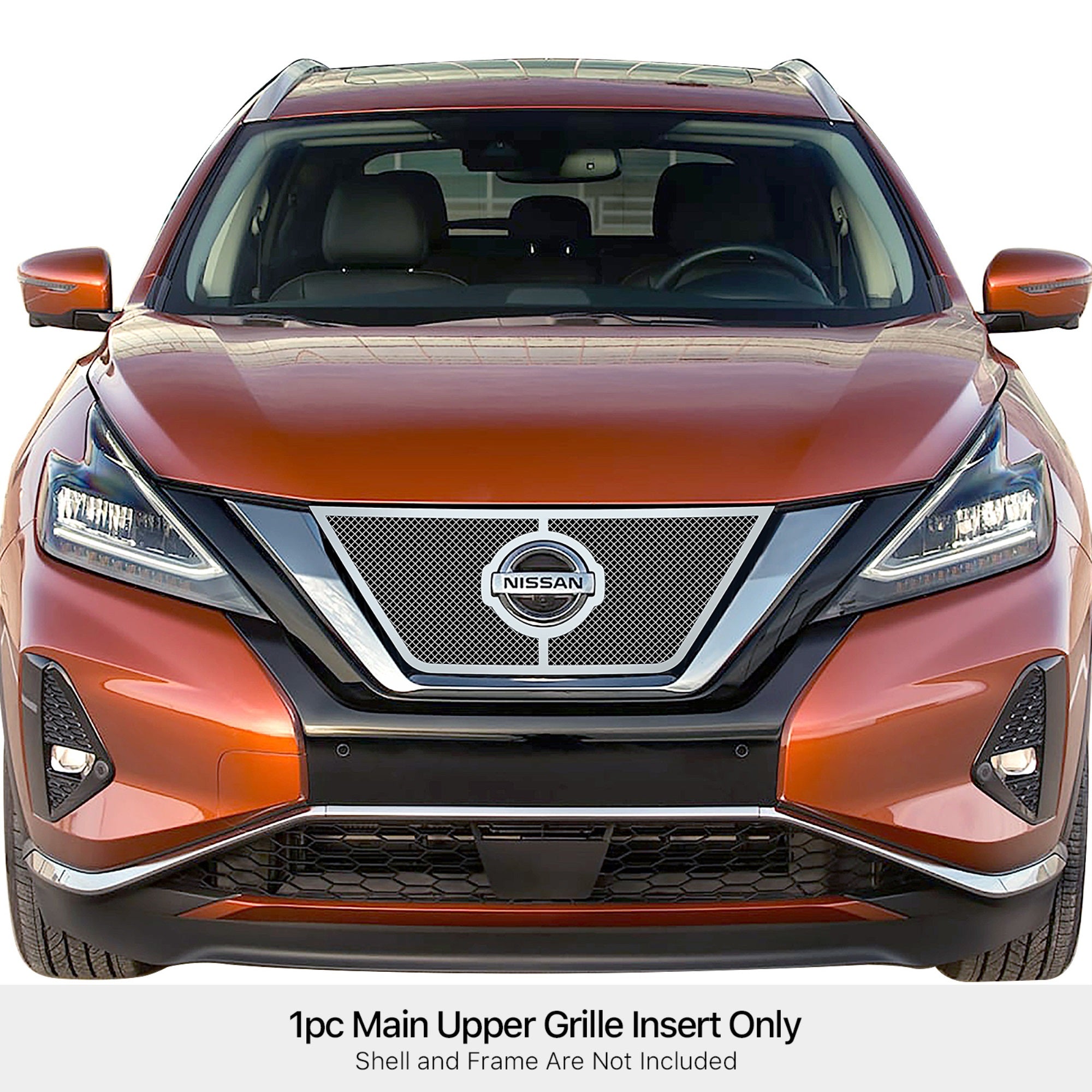 Stainless Steel Main Upper Mesh Grille 2019-2024  Murano