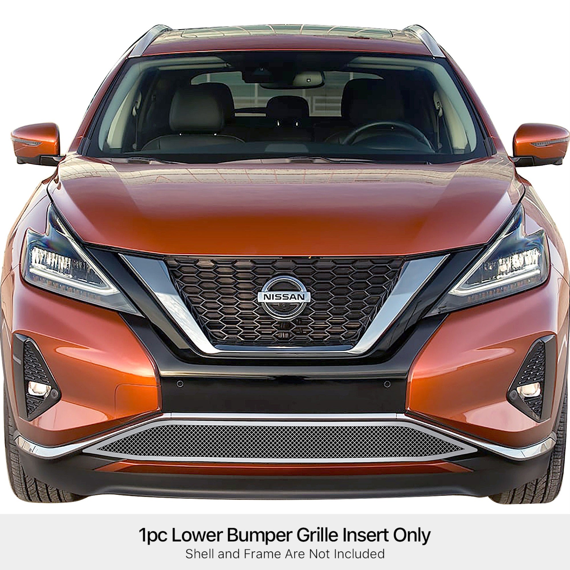 Stainless Steel Lower Bumper Mesh Grille 2019-2024  Murano