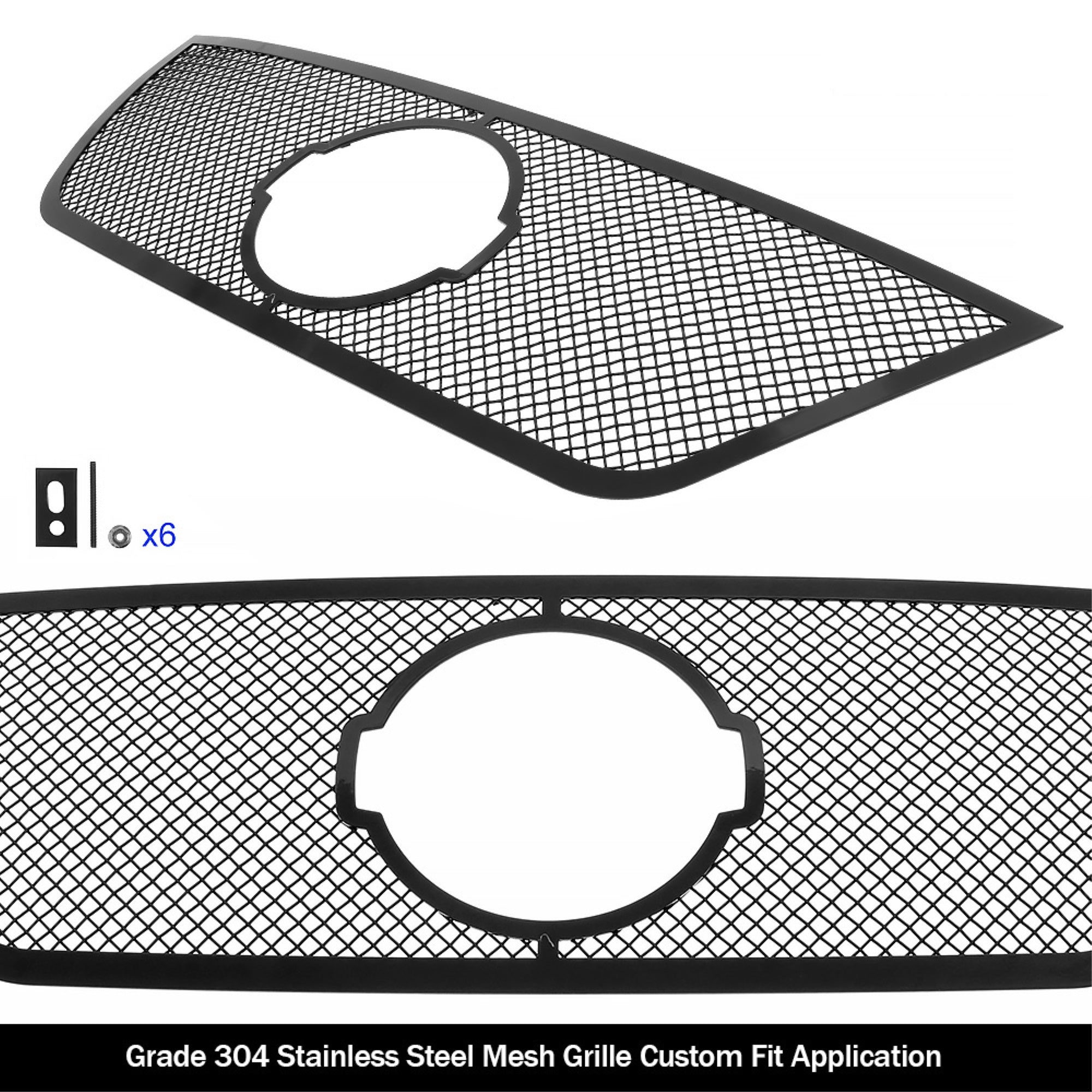2017-2020 Nissan Pathfinder 1.8 MM WIRE MESH Black Wire Mesh Grille
