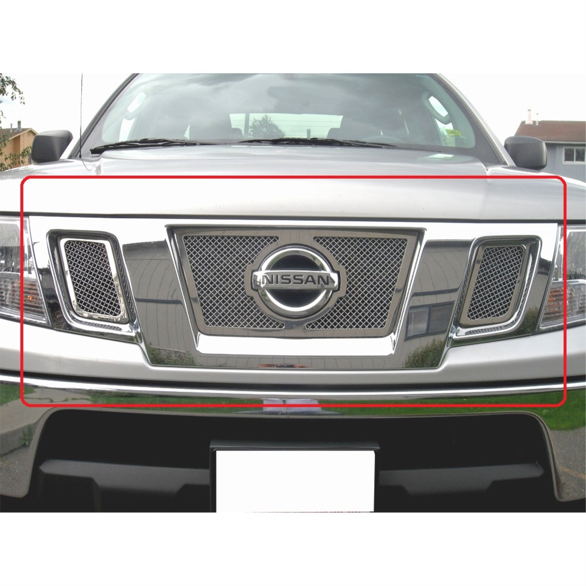 2009-2021 Nissan Frontier Stainless Steel Polished Finish 1.8 Mm Wire Mesh Mesh Grille