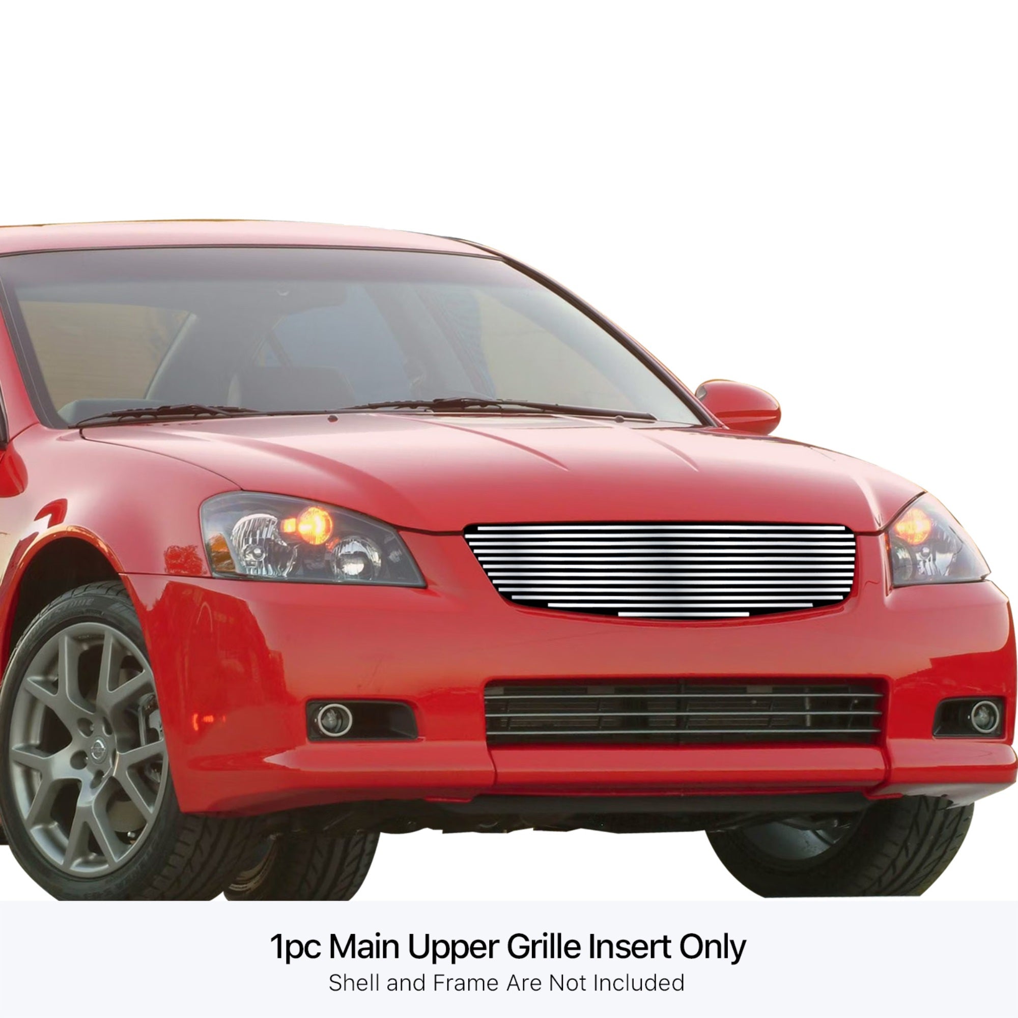 Stainless Steel Main Upper Stainless Steel Billet Grille 2005-2006  Altima All Models
