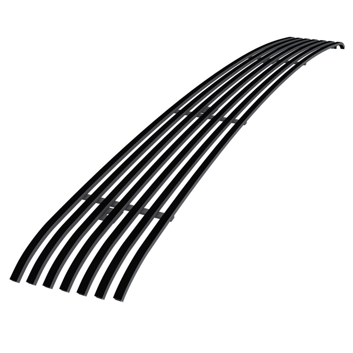 2005-2006 Nissan Altima Not For Se-R Model 8X6 Horizontal Billet Black Stainless Steel Billet Grille