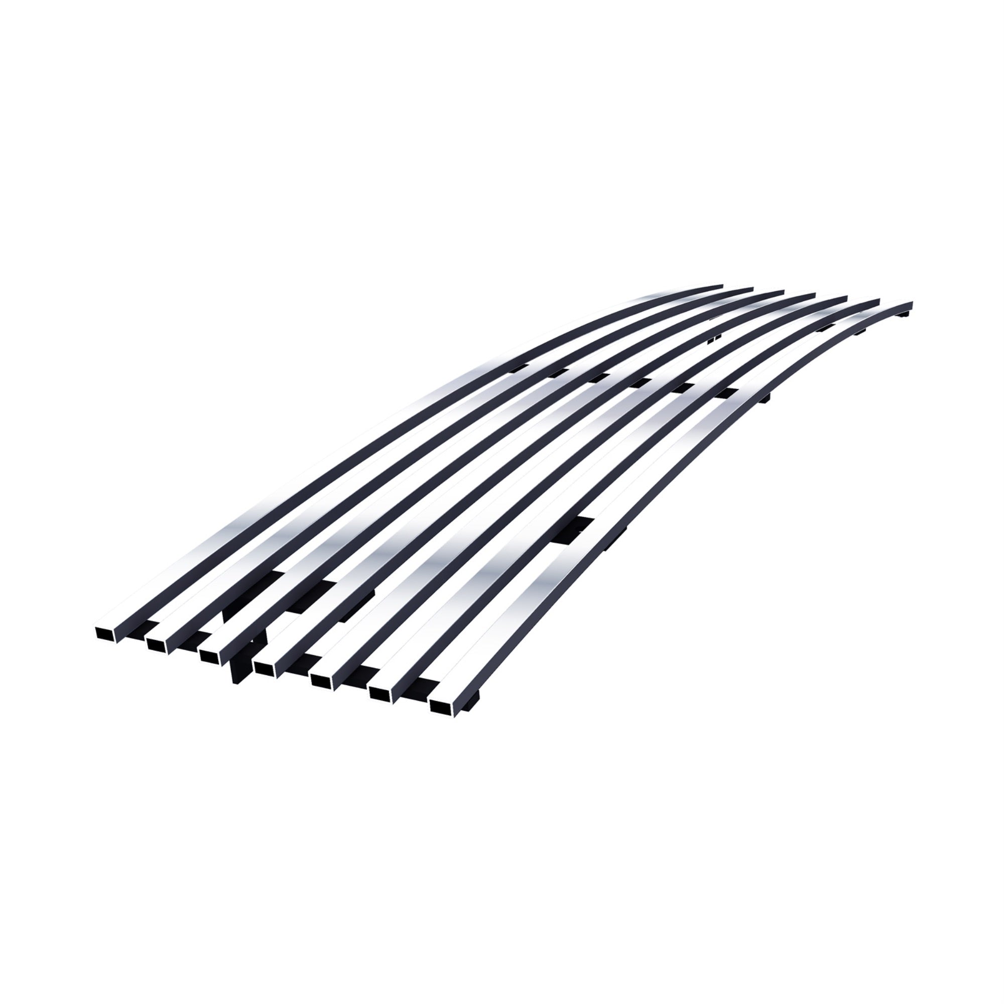 2009-2014 Nissan Cube Not For Krom Edition 8X6 Horizontal Billet Stainless Steel Billet Grille