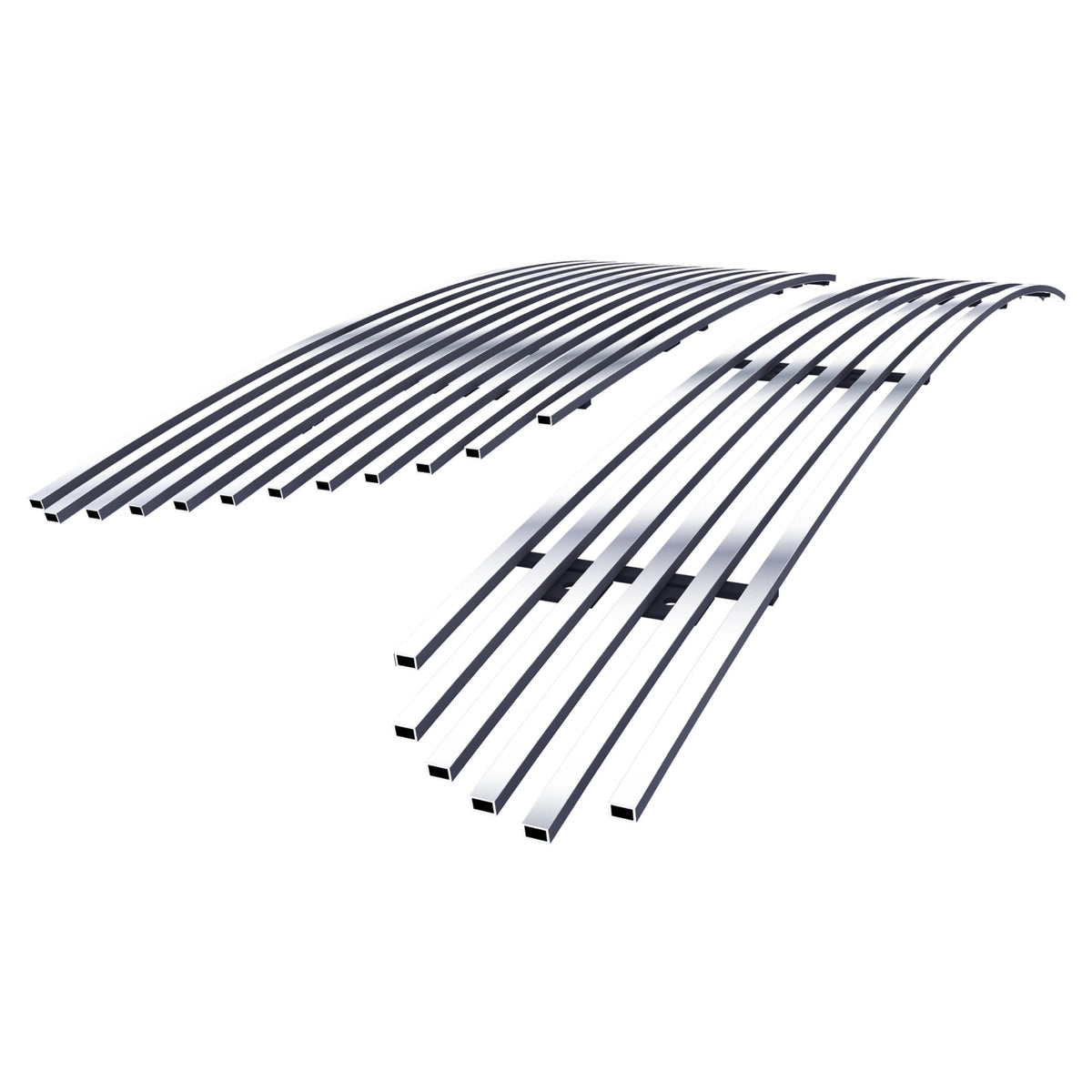 2002-2004 Nissan Altima 8X6 Horizontal Billet Stainless Steel Billet Grille