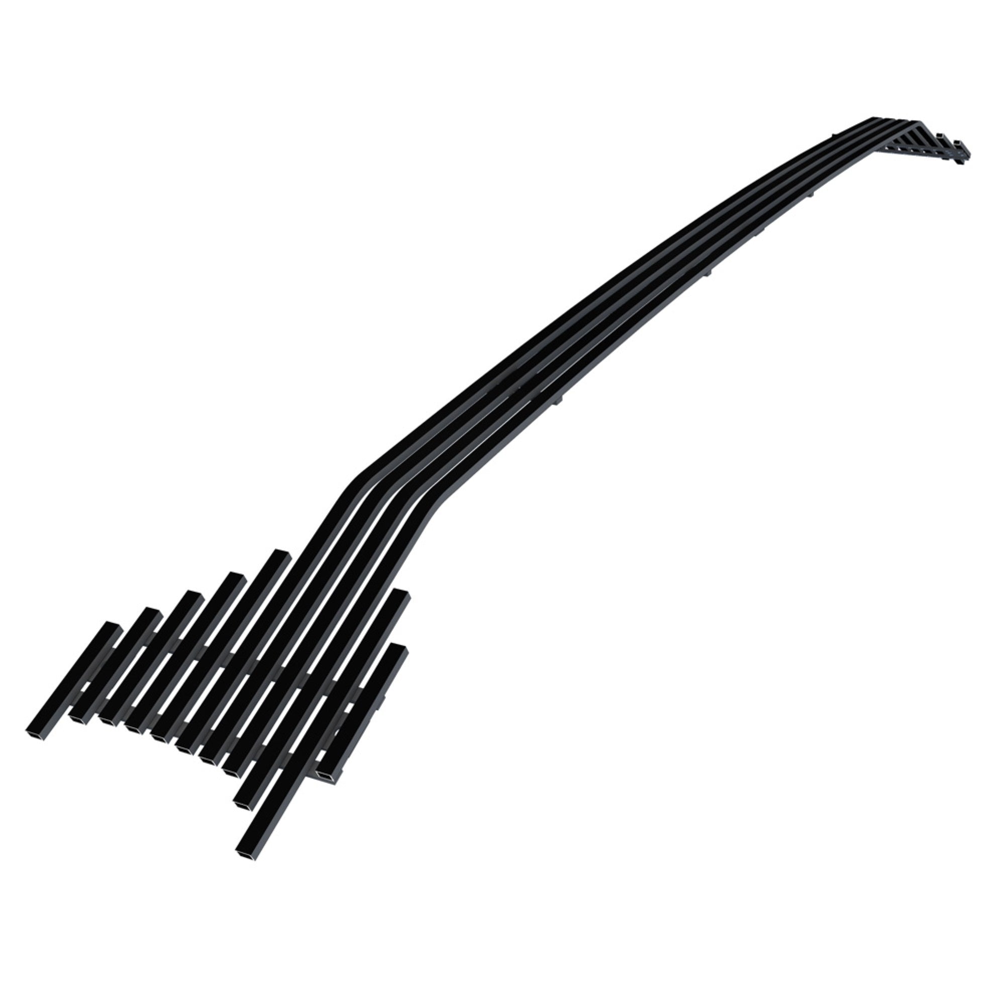 2016-2023 Toyota Tacoma 8X6 HORIZONTAL BILLET Black Stainless Steel Billet Grille