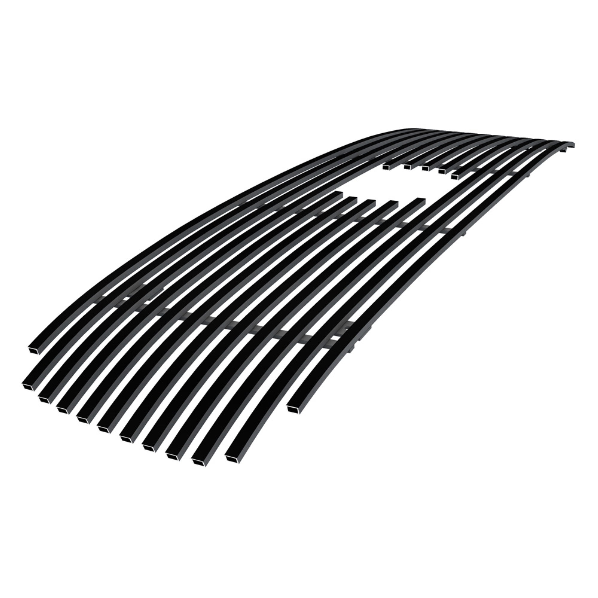 2001-2004 Toyota Sequoia 8X6 HORIZONTAL BILLET Black Stainless Steel Billet Grille