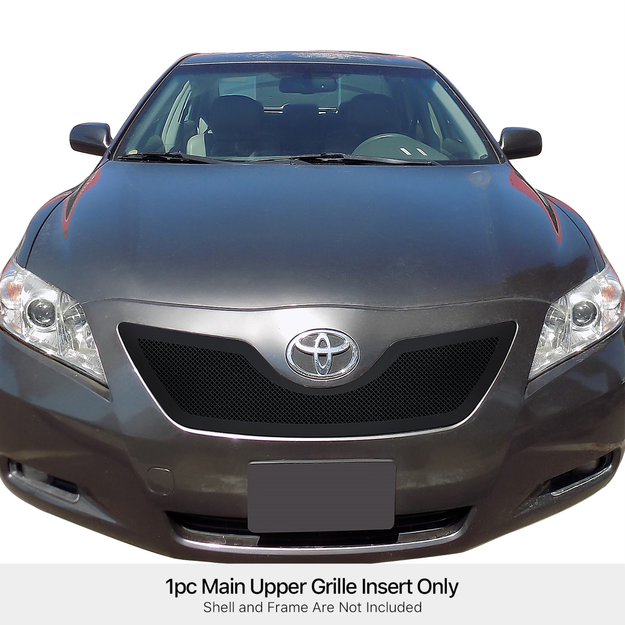2007-2009 Toyota Camry Stainless Steel Black Powder Coated Finish 1.8 Mm Wire Mesh Black Wire Mesh Grille
