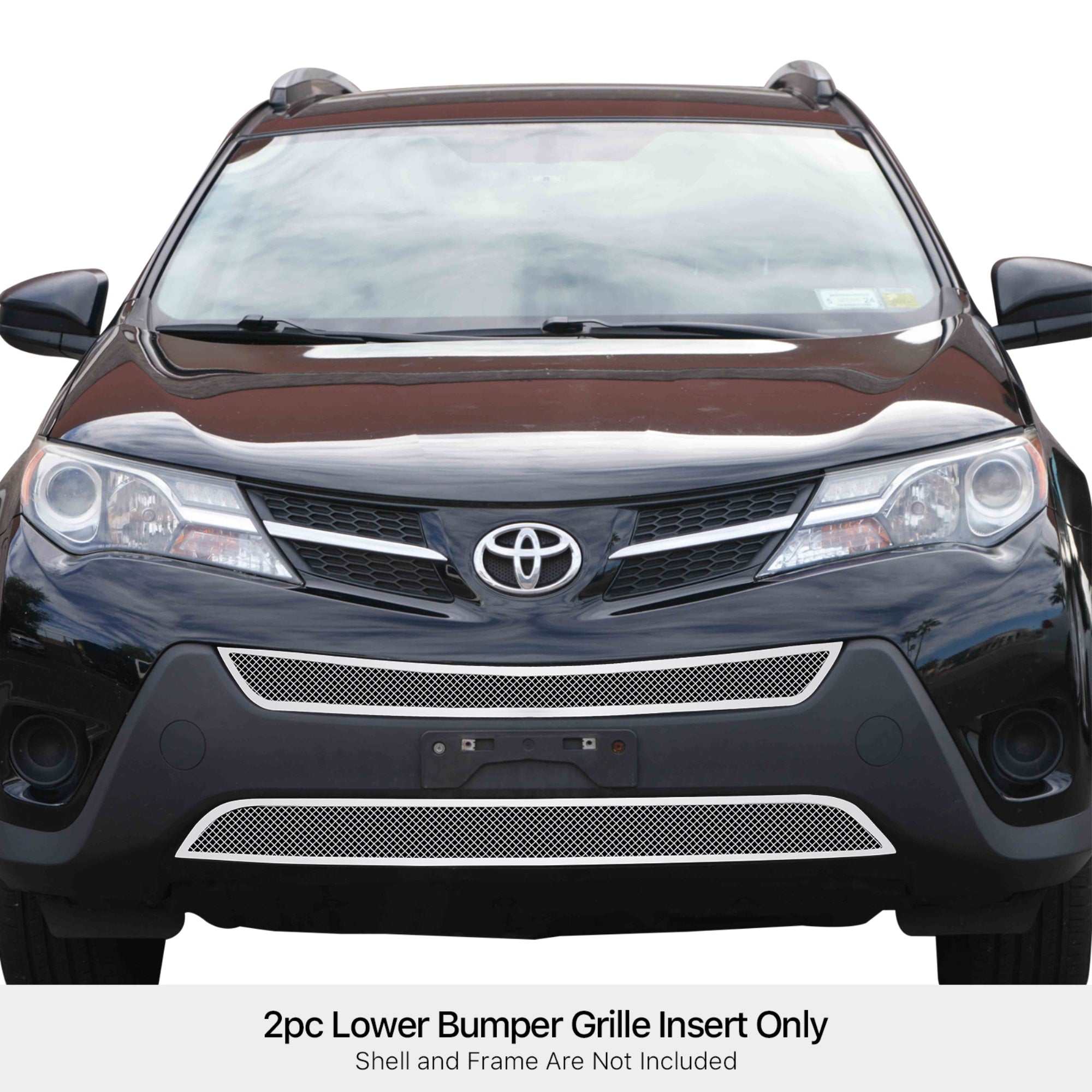 Stainless Steel Lower Bumper Mesh Grille 2013-2015 Toyota RAV4