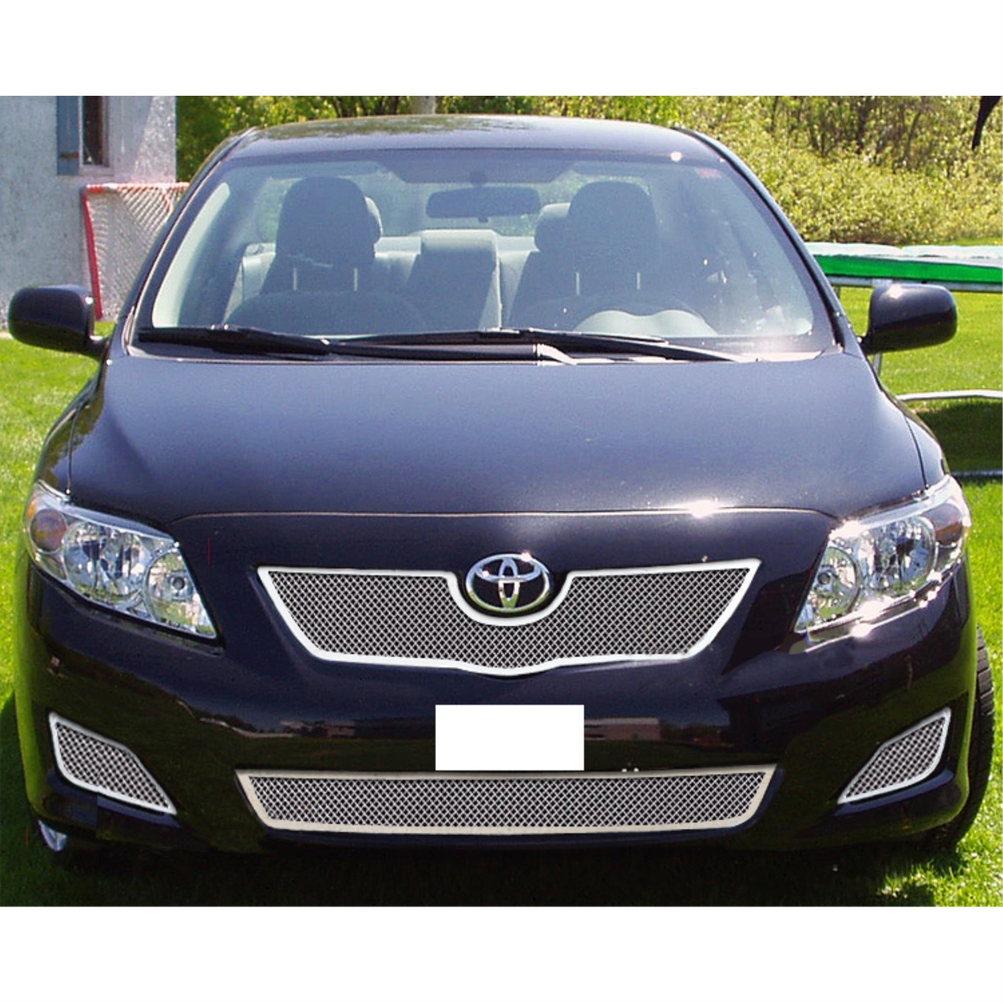 2009-2010 Toyota Corolla Stainless Steel Polished Finish 1.8 Mm Wire Mesh Mesh Grille