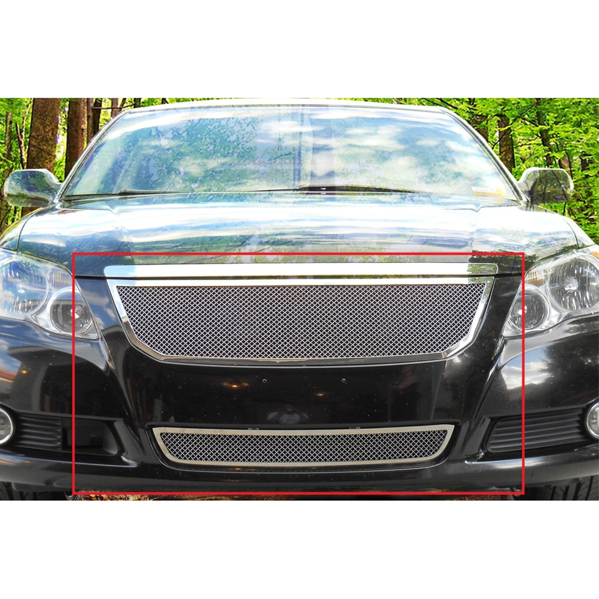 2008-2009 Toyota Avalon Stainless Steel Polished Finish 1.8 Mm Wire Mesh Mesh Grille