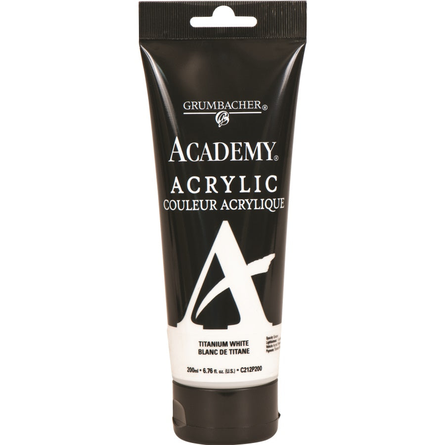 Academy Acyl 200Ml Titan White