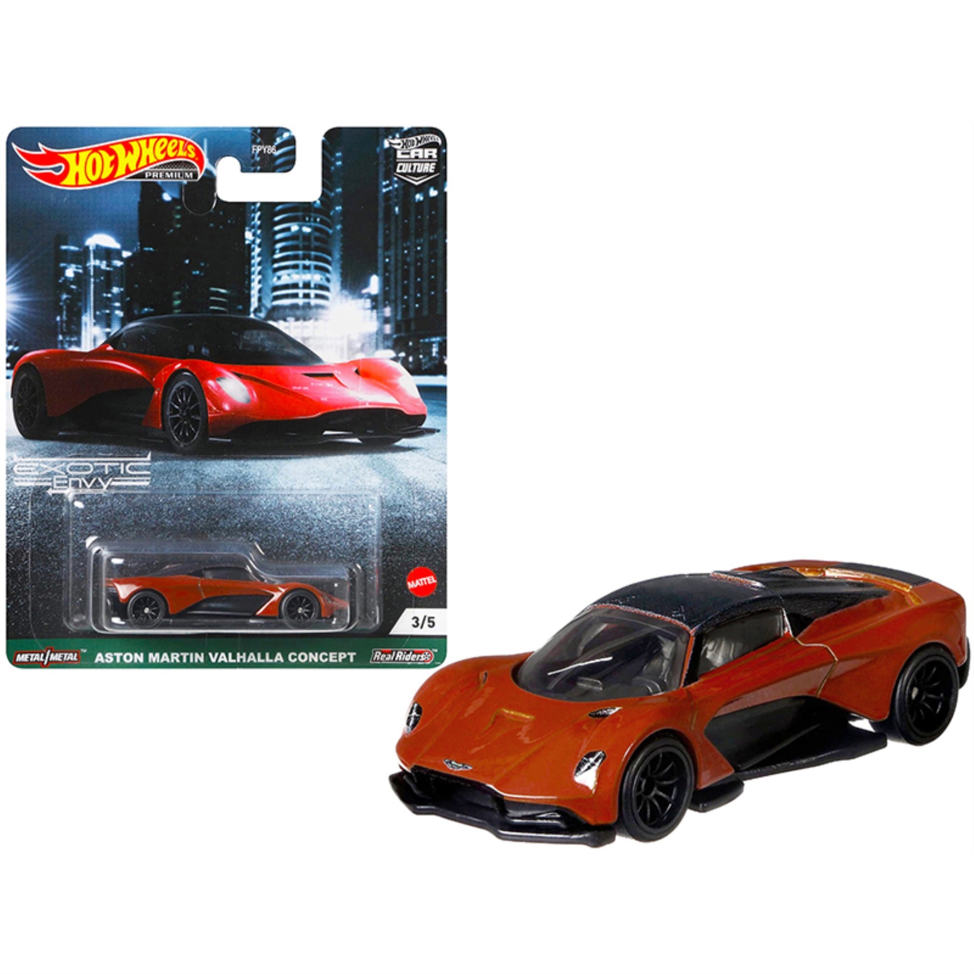 Aston Martin Valhalla Concept 'Exotic Envy' Series Diecast Model Car By Hot Wheels