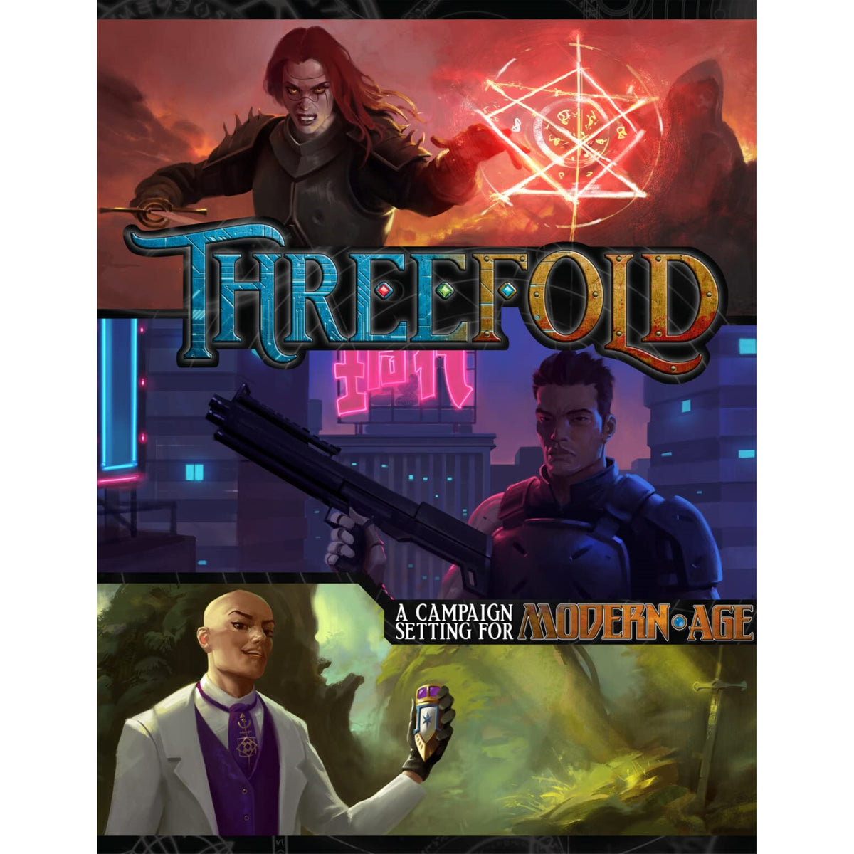 Green Ronin Publishing Threefold Core Grr6306