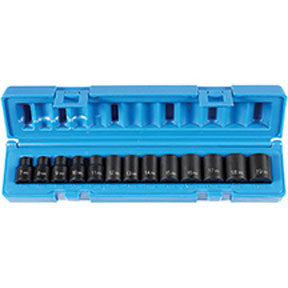 3/8 Drive Standard Metric Set, 13Pc