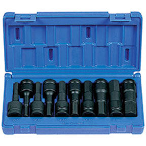 1/2 Drive 10 Piece Hex Driver Set