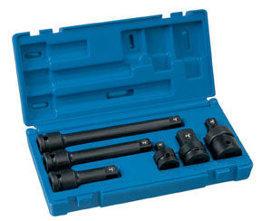 6 Pc. 1/2 Dr. Impact Adapter & Extension Set