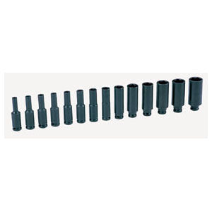14 Pc. 1/4 Surface Drive Deep Metric Set