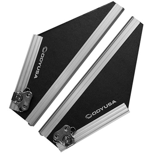 PRODUCER GLIDE STYLE ANGLED PANEL SUPPORT ATTACHMENTS *Compatible With Odyssey Glide Platforms With Tension Latch Rail Systems