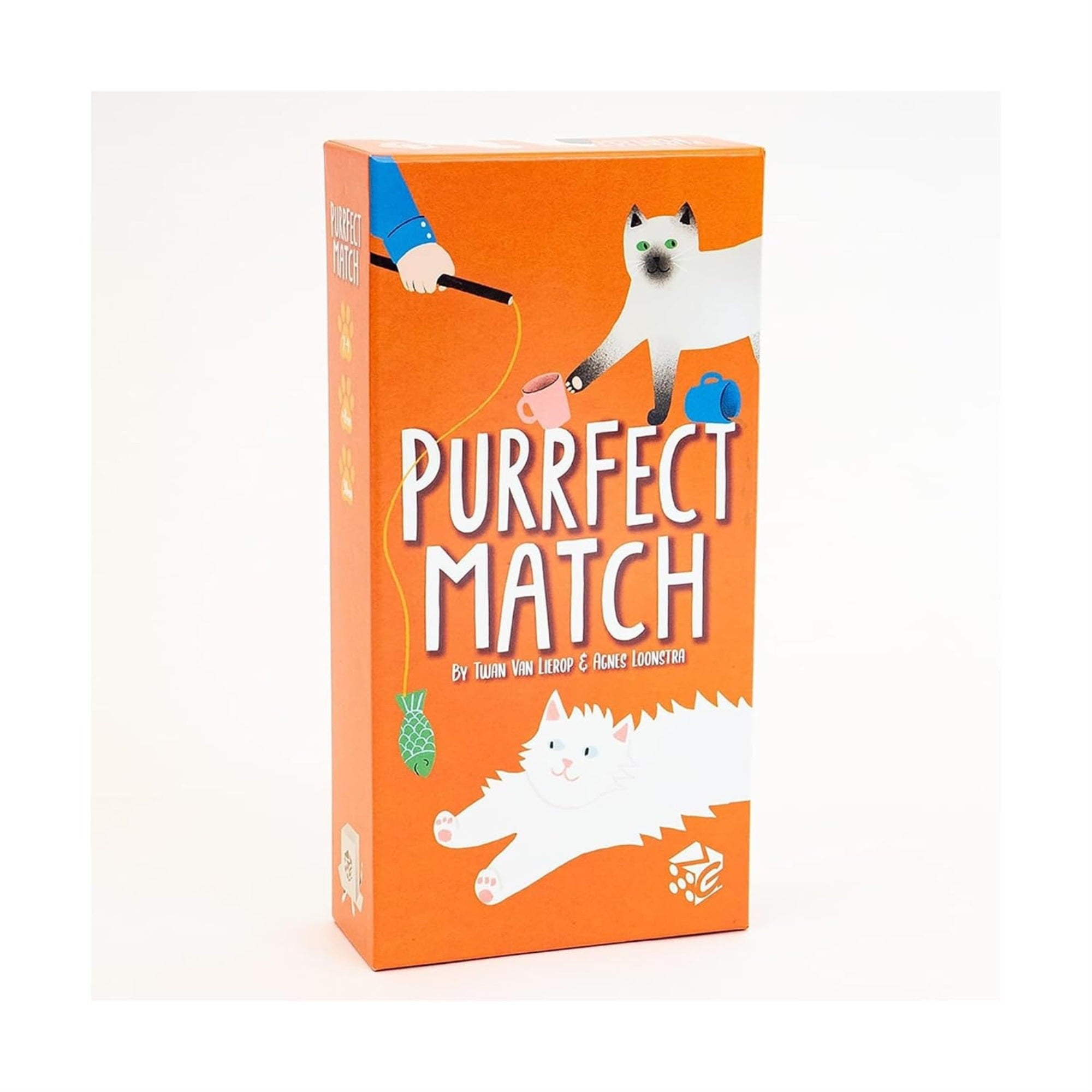 Greater Than Games: Purrfect Match - Collection Card Game, Hand Management, Matching Pairs, Family Ages 8+, 2-4 Players, 20-30 Min