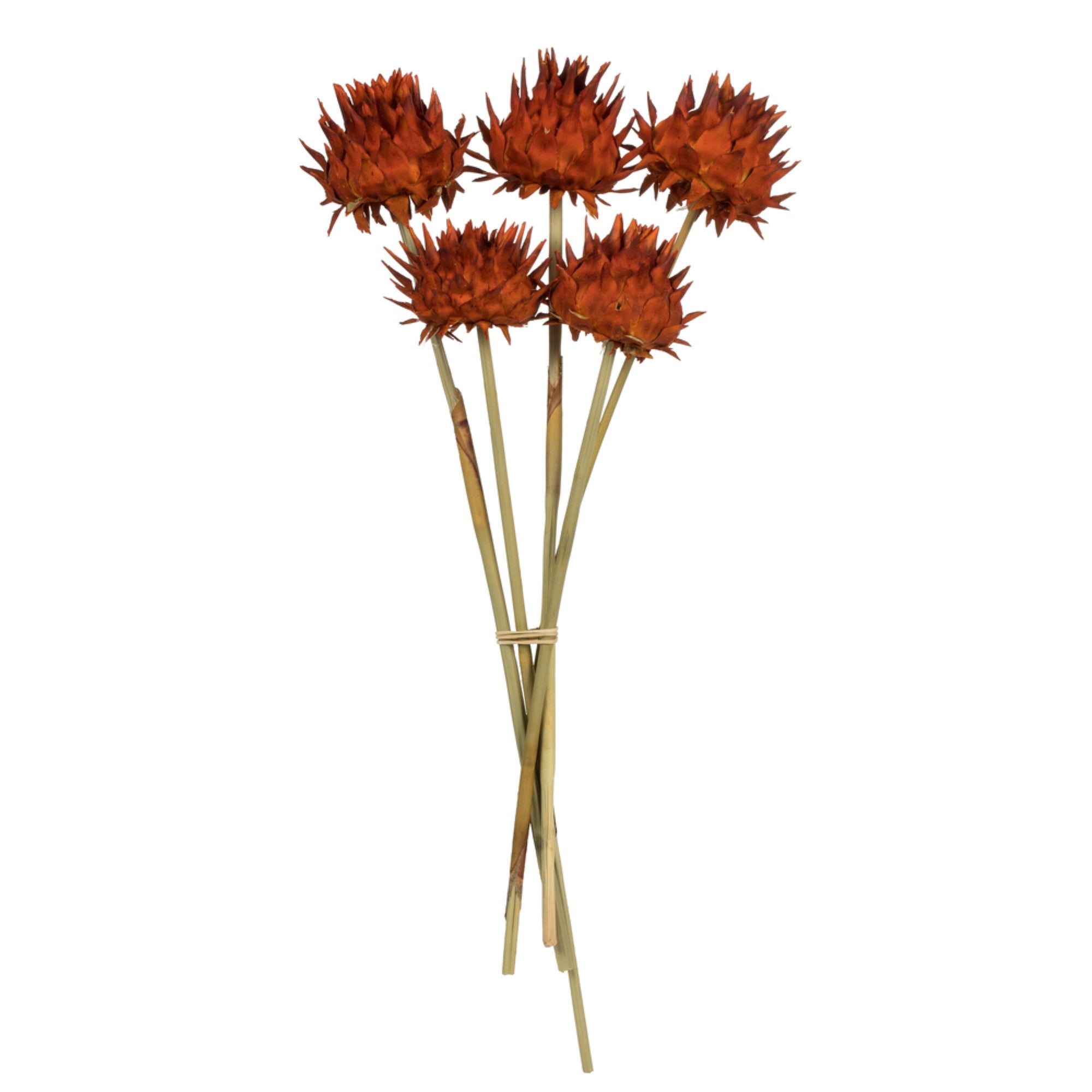 15” Autumn Artichoke on Stem 9/pk