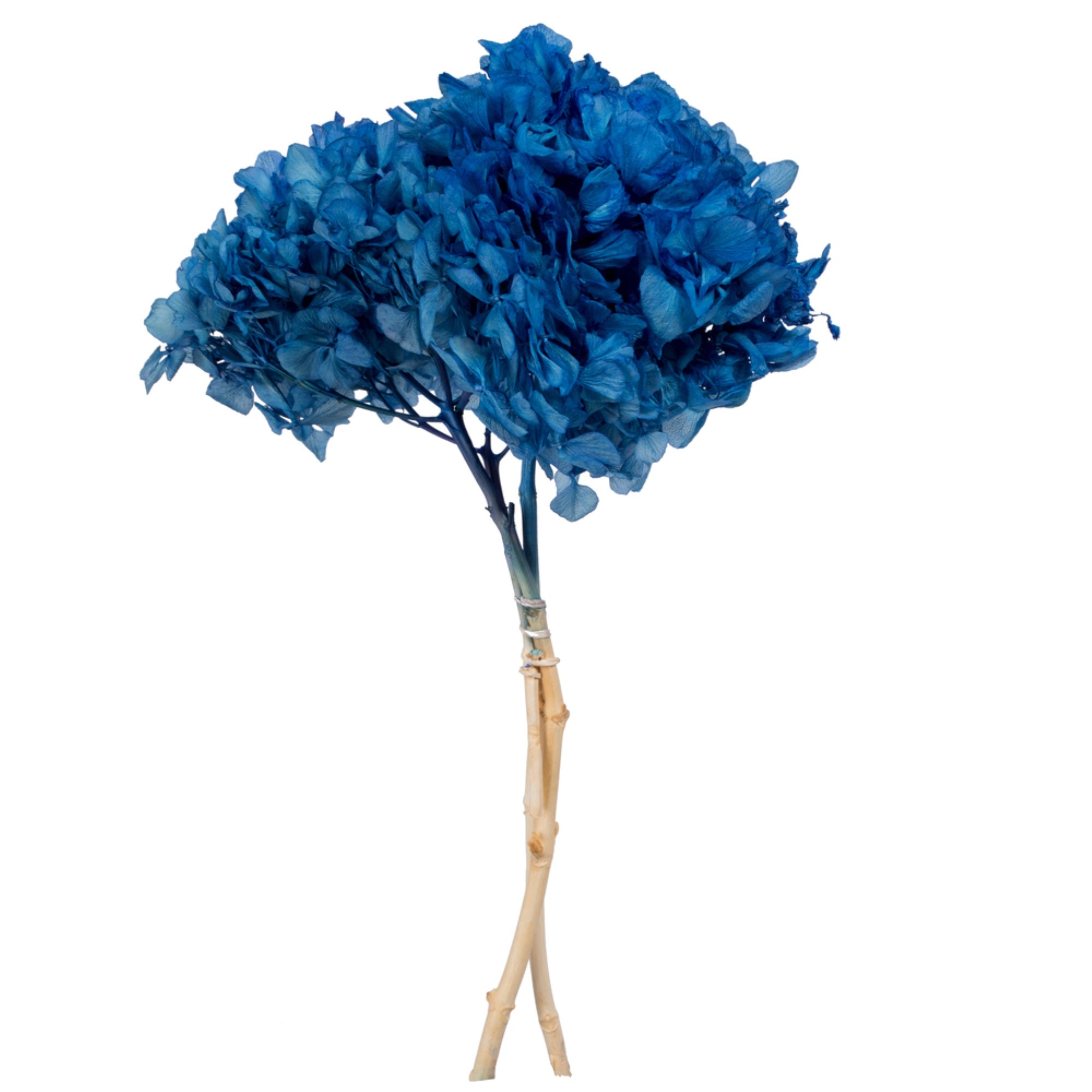 15” Pastel Blue Hydrangea Stem