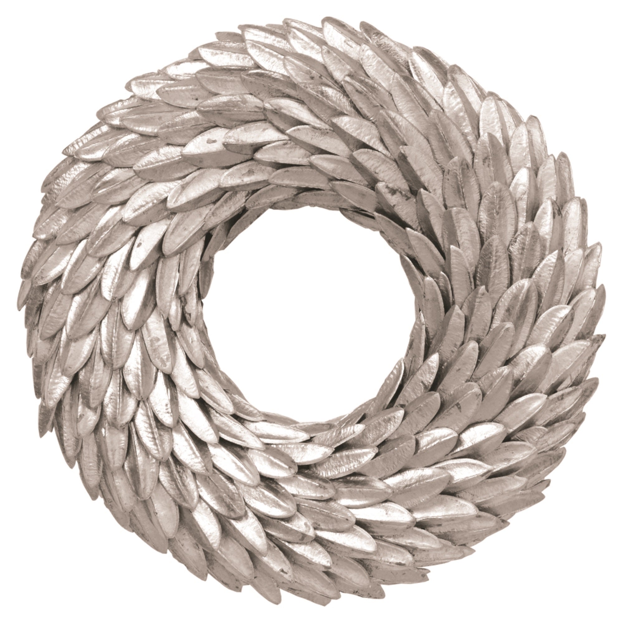 25” Champagne Aster Bean Wreath