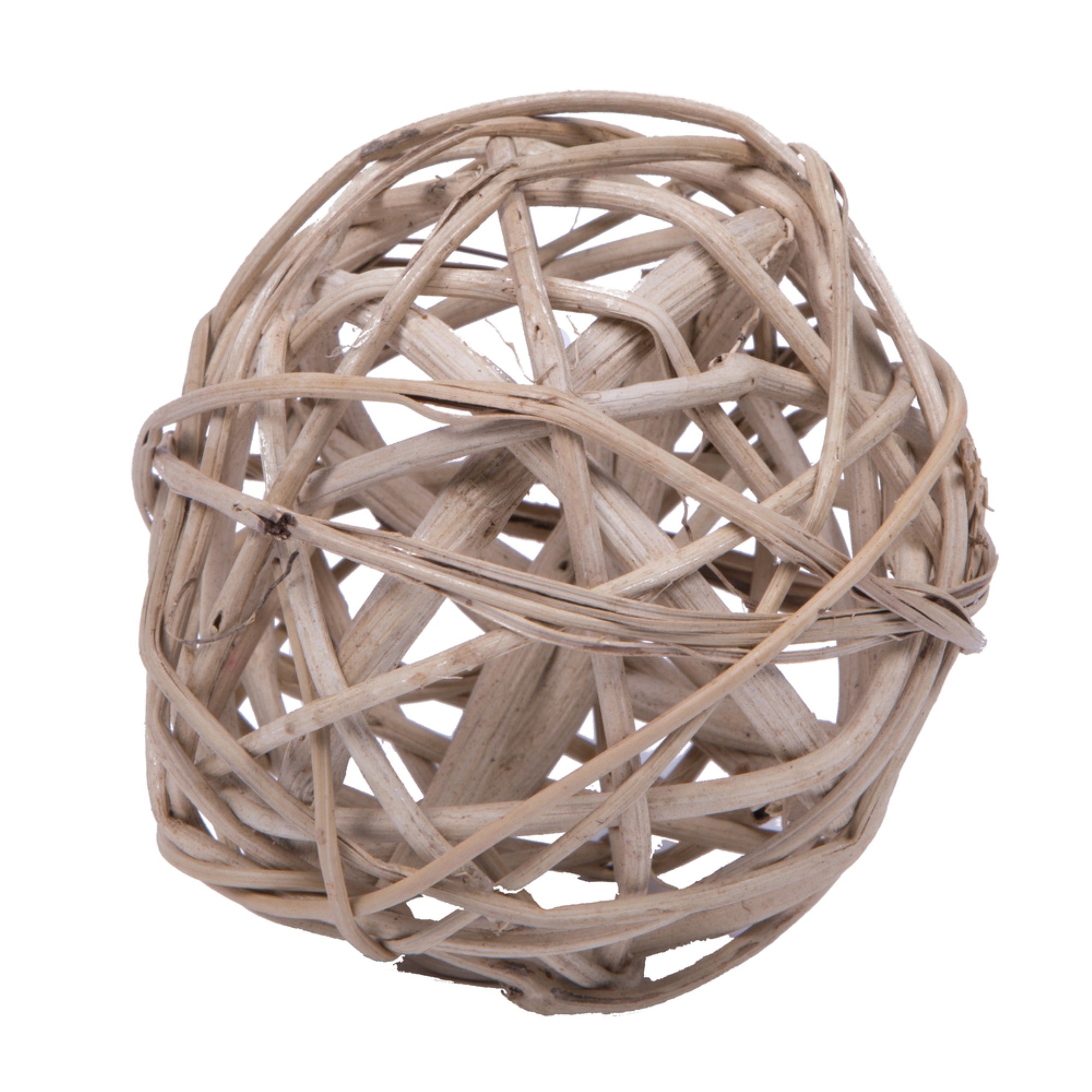 Vickerman Natural Botanicals 4″ Lata Ball Natural White. Includes 25 Pieces per Pack