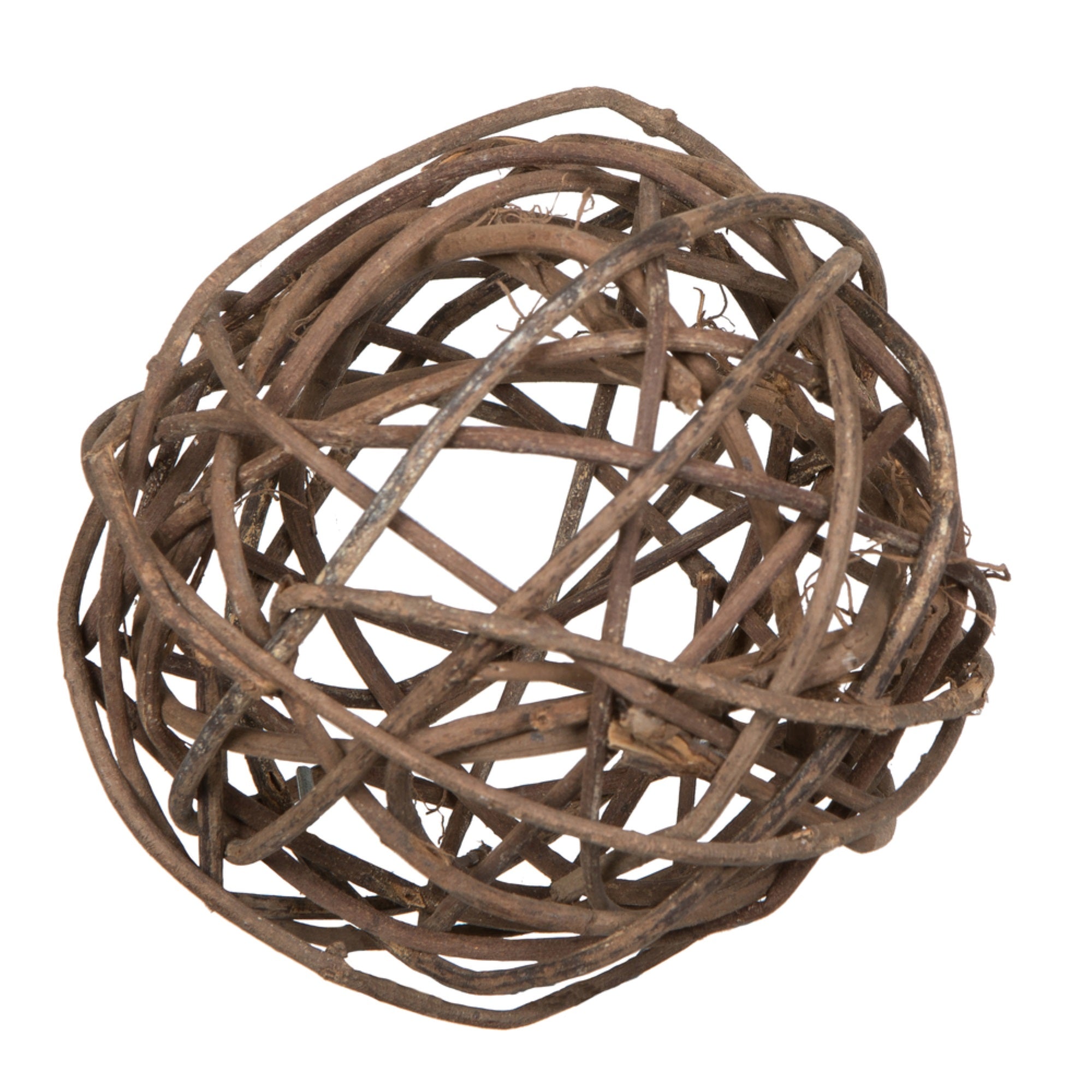 Vickerman Natural Botanicals 2.4” Lata Ball Natural Brown. Includes 50 Pieces per Pack