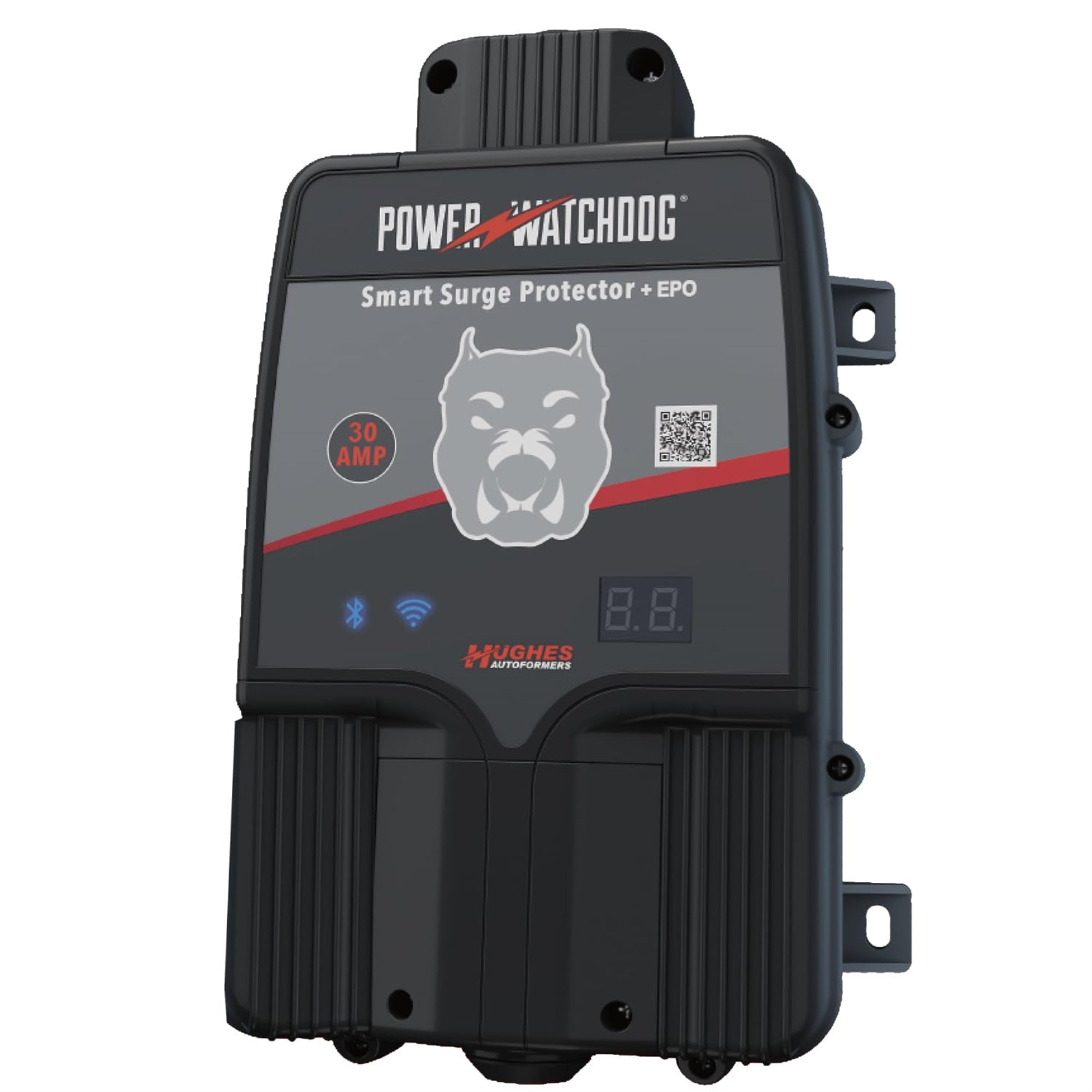 30A GEN II POWER WATCHDOG RV SURGE PROTECTOR W/EPO SHUT OFF+ WIFI MONITORING/CONTROLHARDWIREDBLK