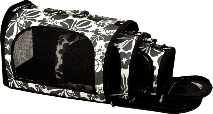 The Excursion' 12' X 8' X 8' Pet Carrier Black