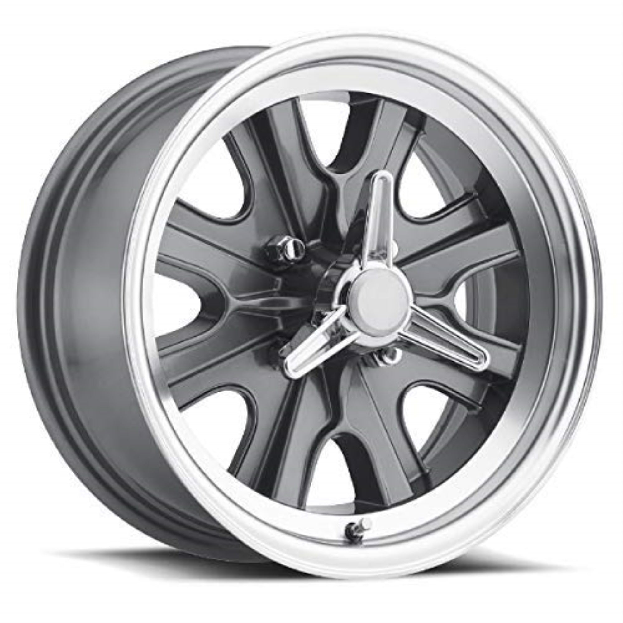 Legendary Wheel - 15X7 'Hb4' Alloy Rim-4Lug-Char (Lw90-50744B)
